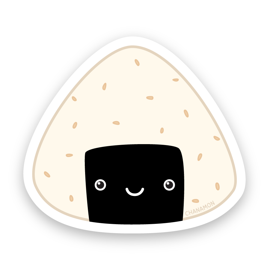 Onigiri Sushi Time Sticker