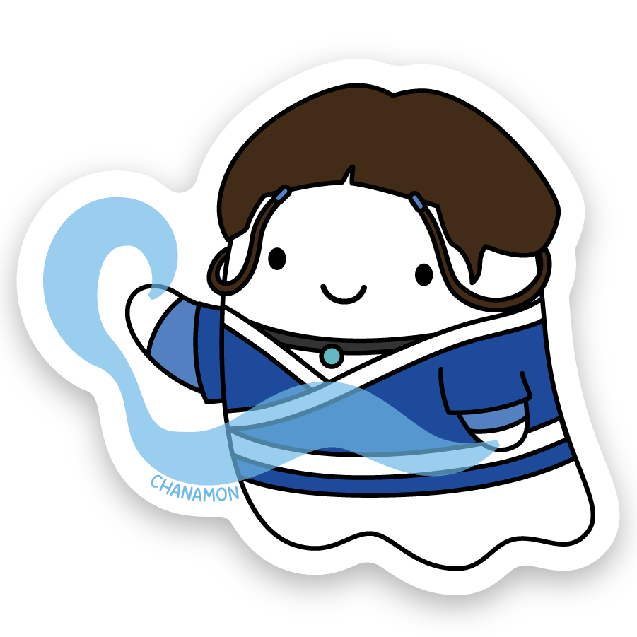 ATLA Waterbender Katara Sticker