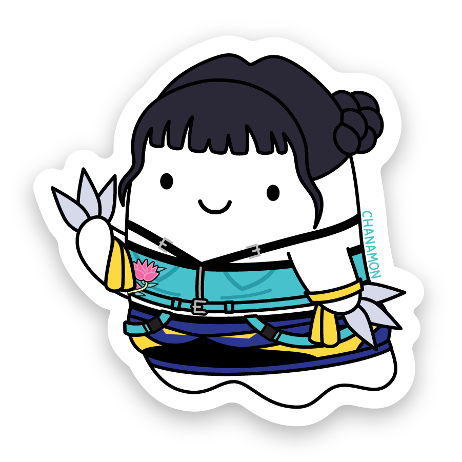 Kpop Demon Hunters Zoey Ghost Sticker