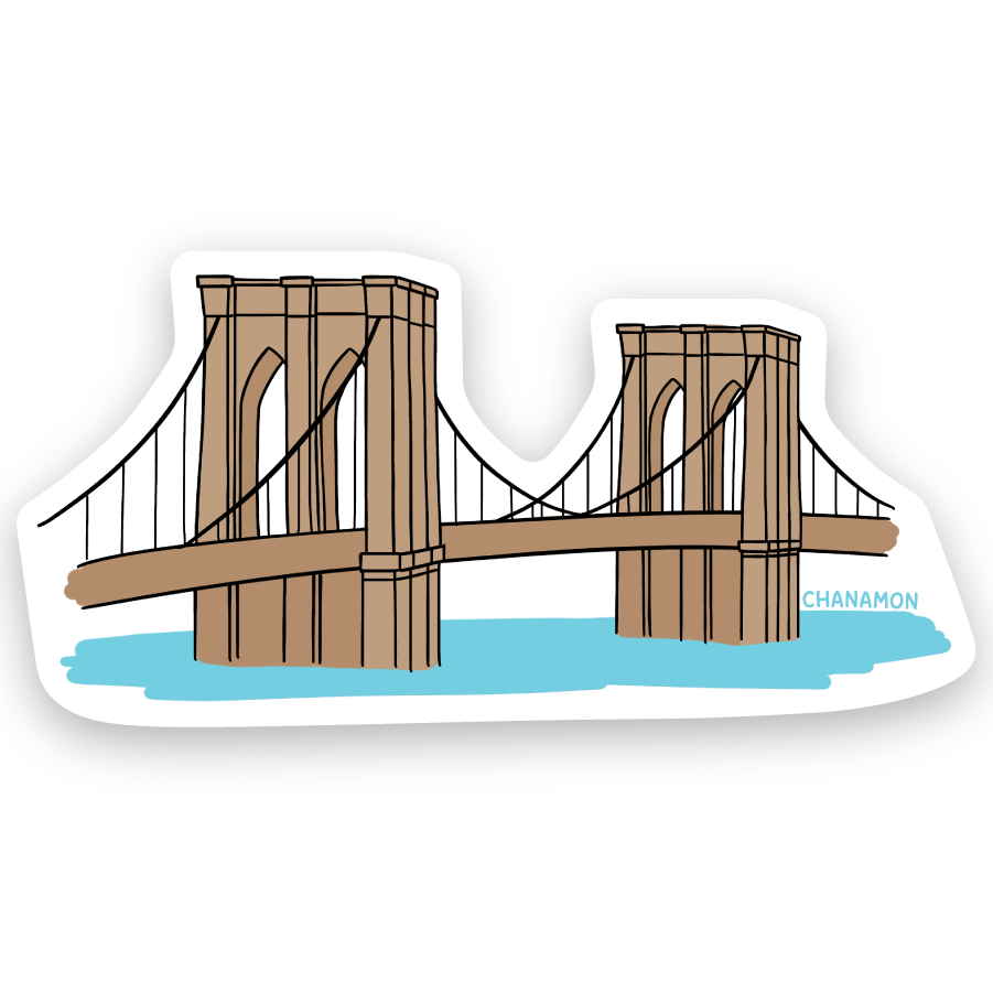 Brooklyn Bridge Sticker