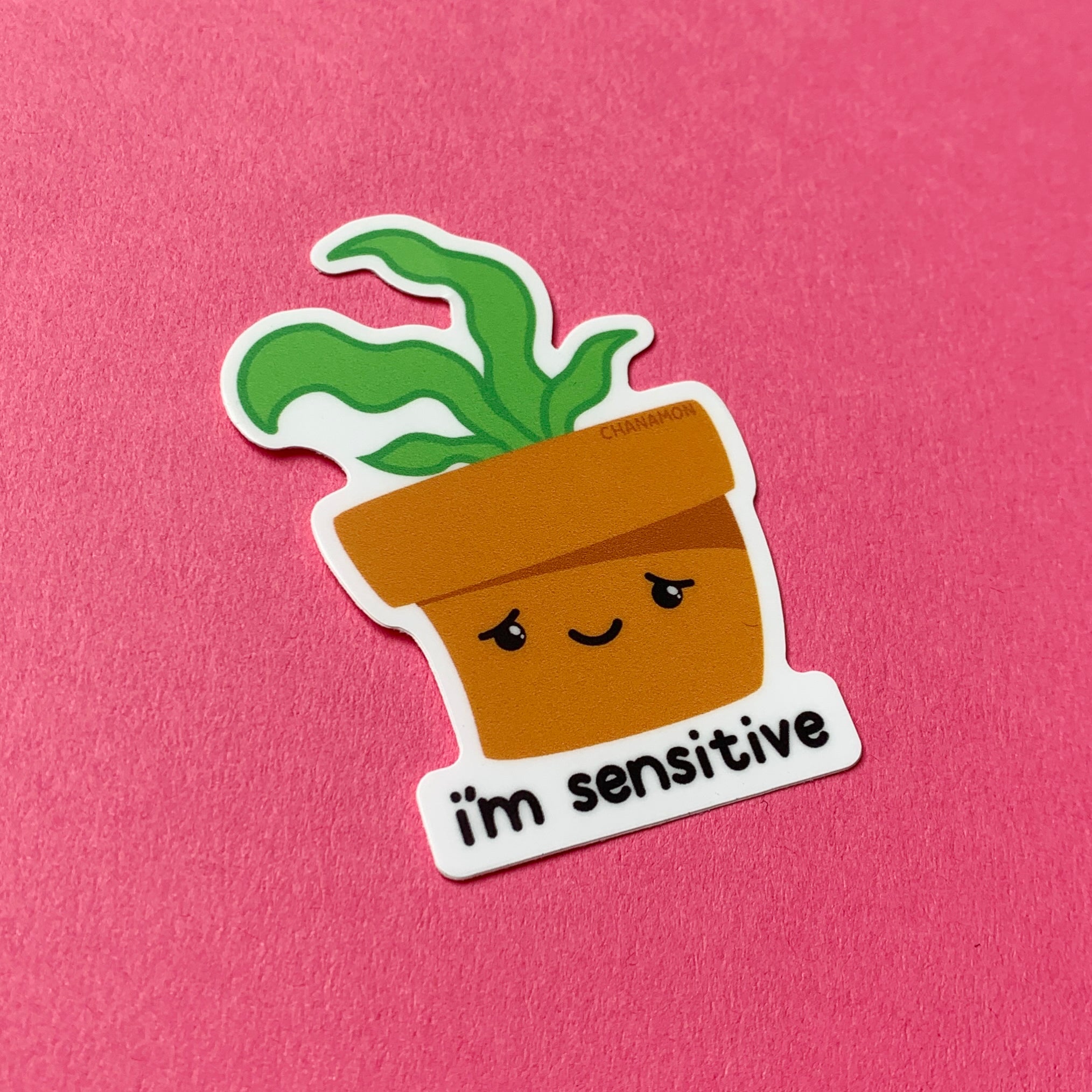 Sensitive Plant Sticker