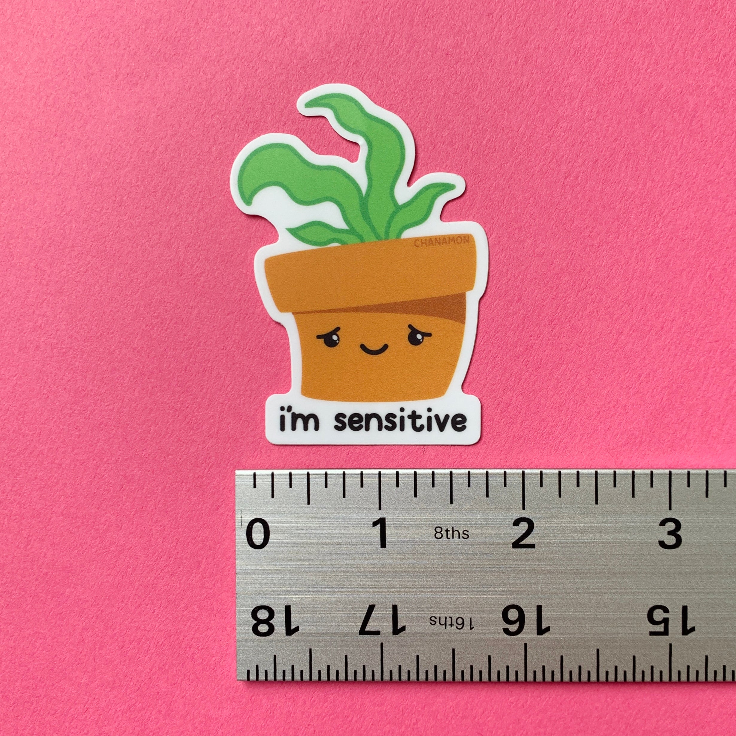 Sensitive Plant Sticker
