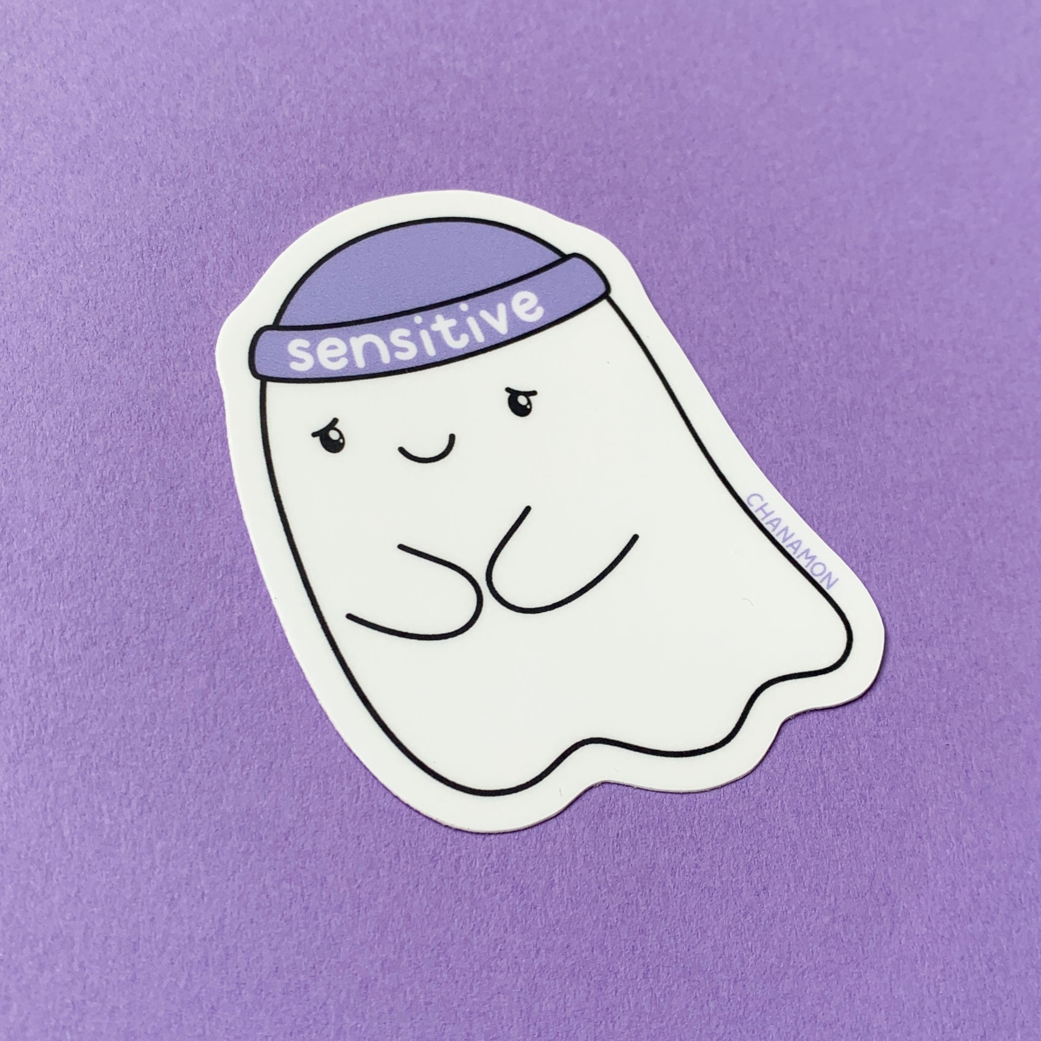 Sensitive Ghost Sticker