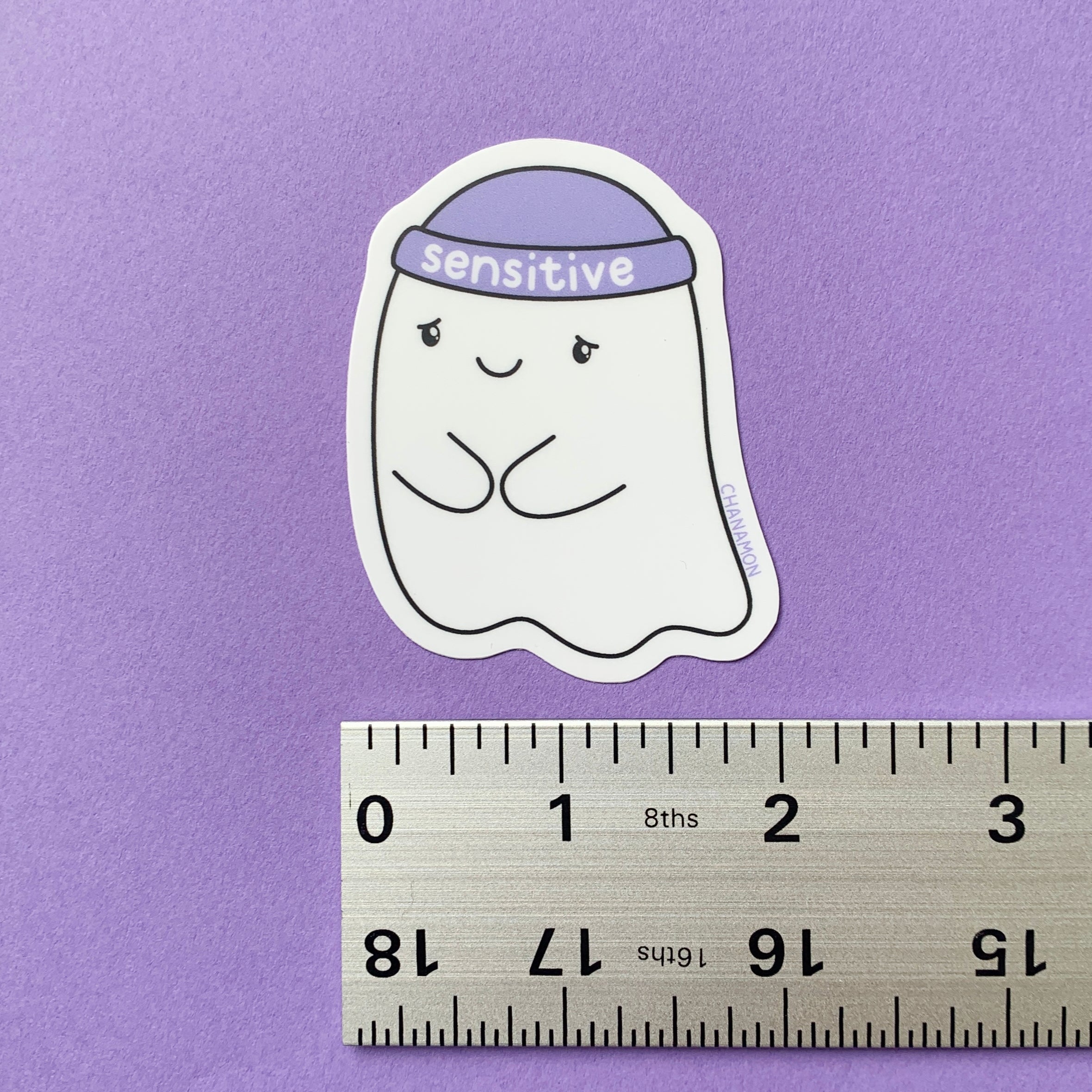 Sensitive Ghost Sticker