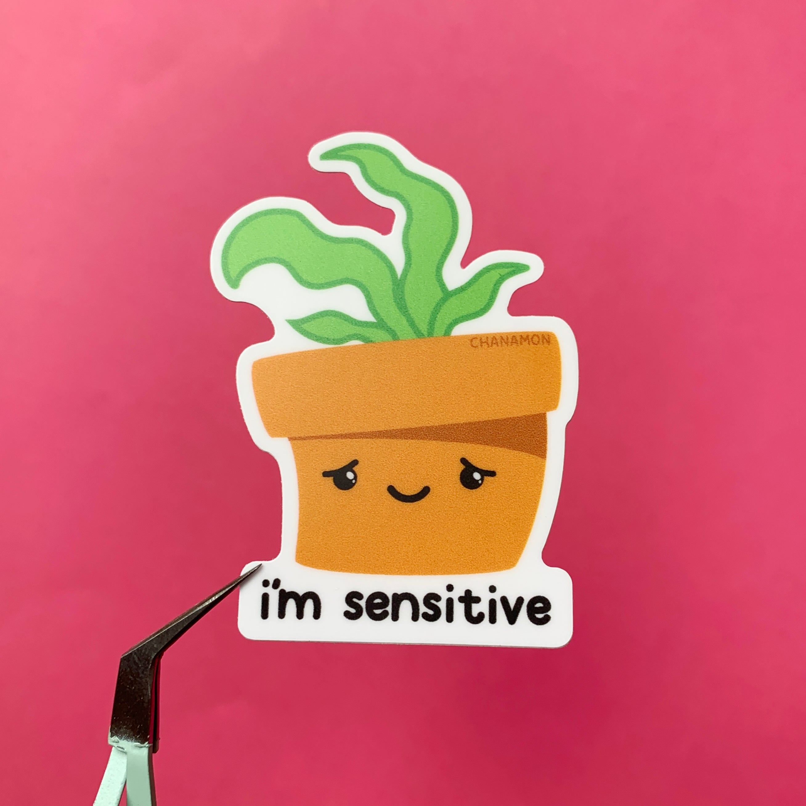 Sensitive Plant Sticker