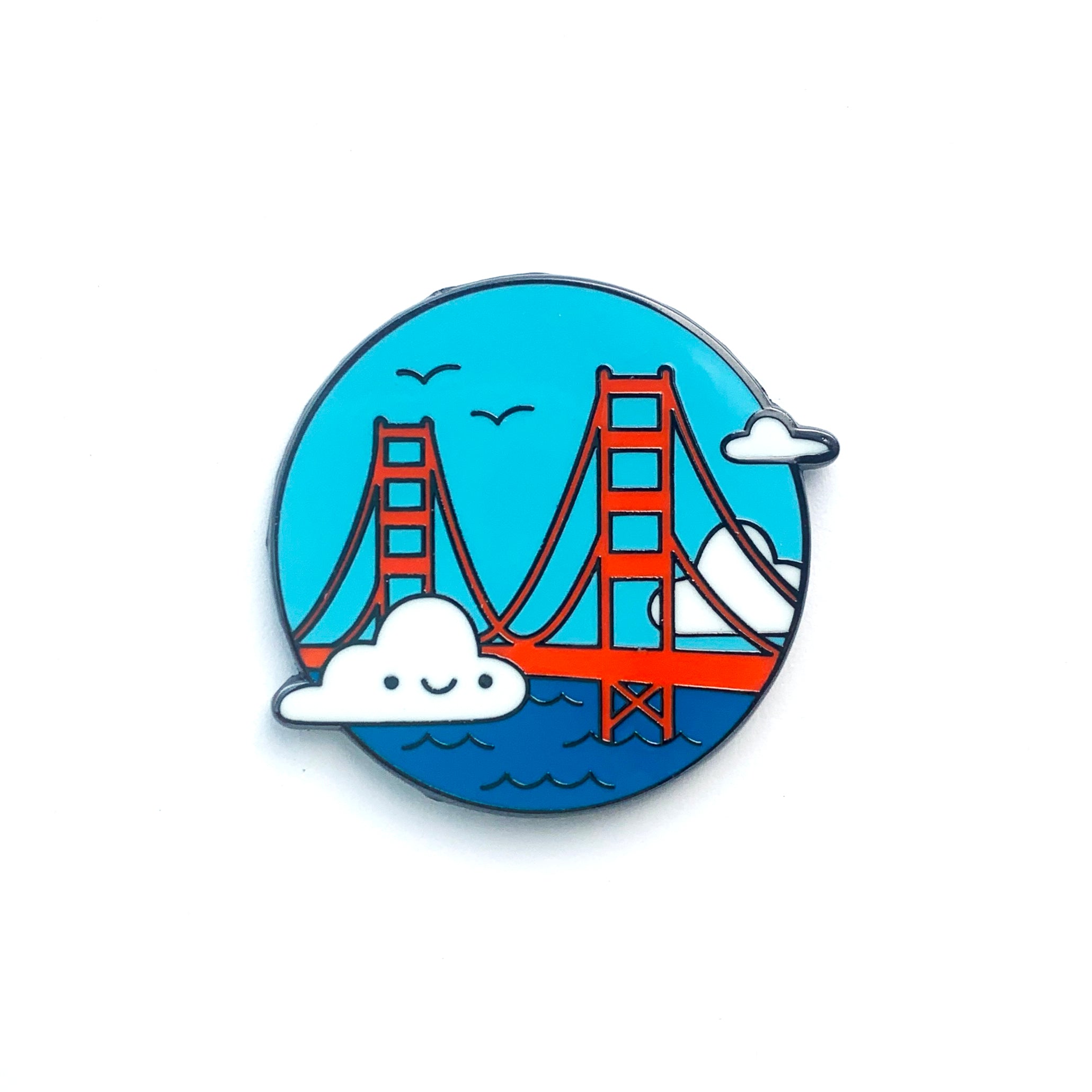 Golden Gate Bridge Enamel Pin
