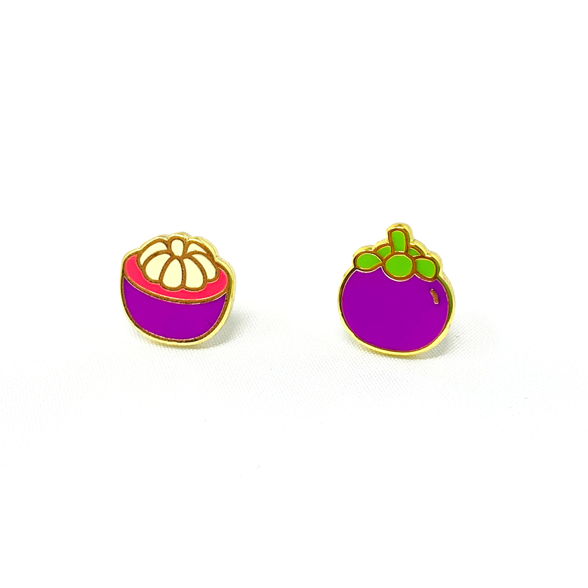 Mangosteen Earrings