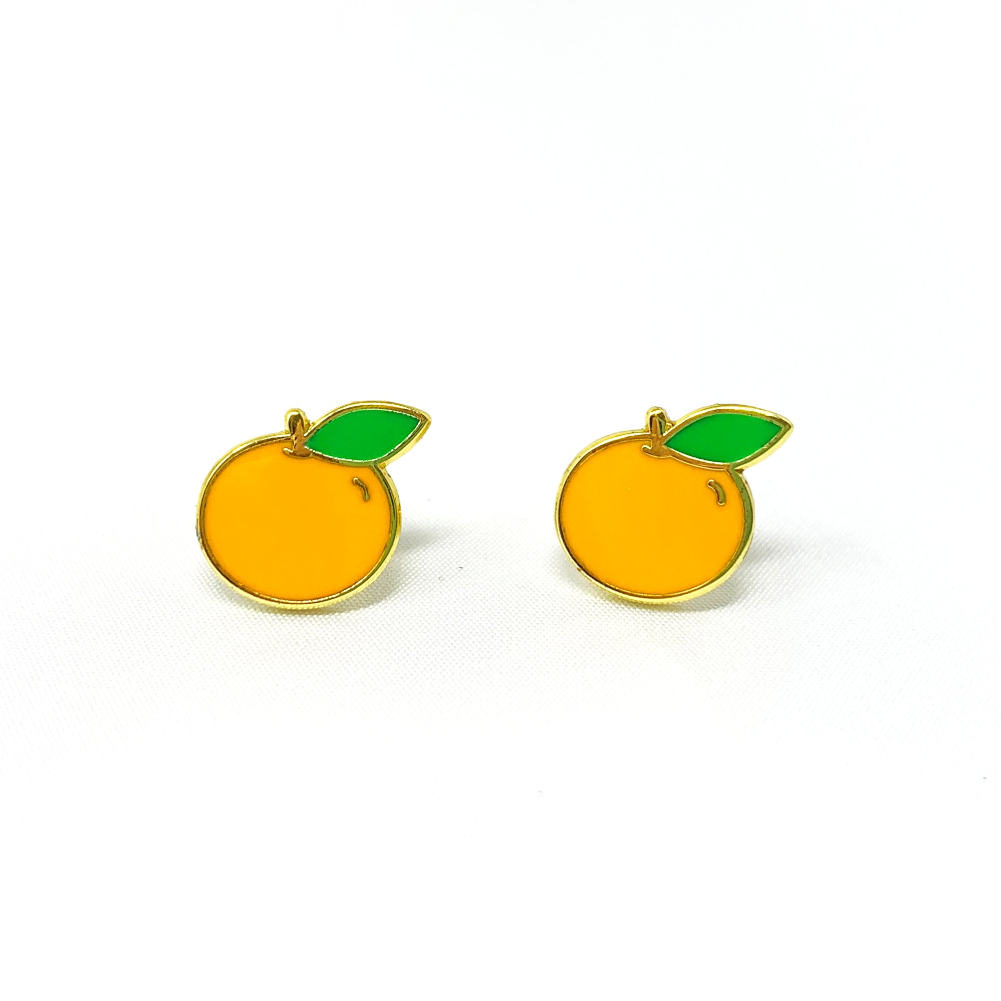 Orange Earrings
