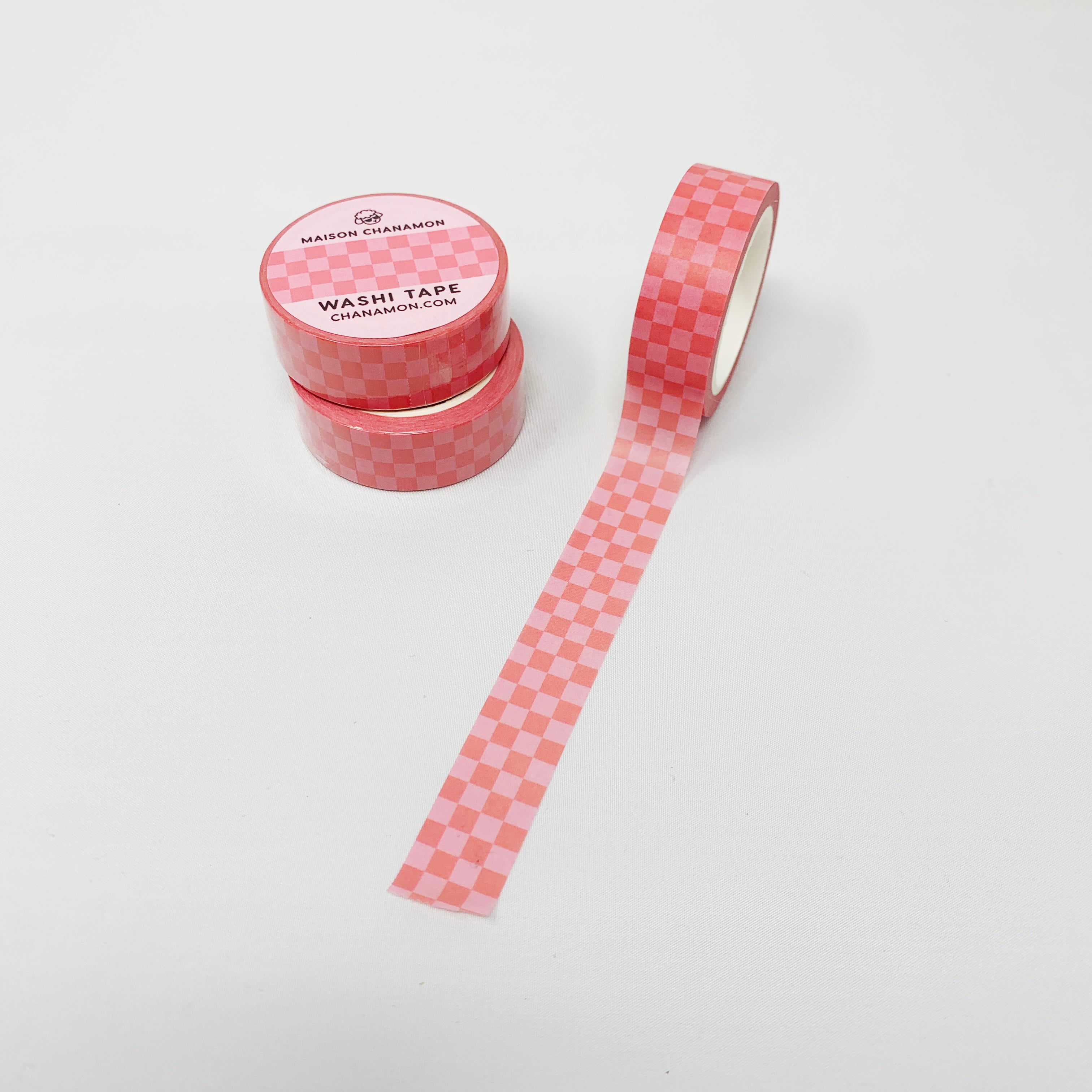 Pink Checker Washi Tape
