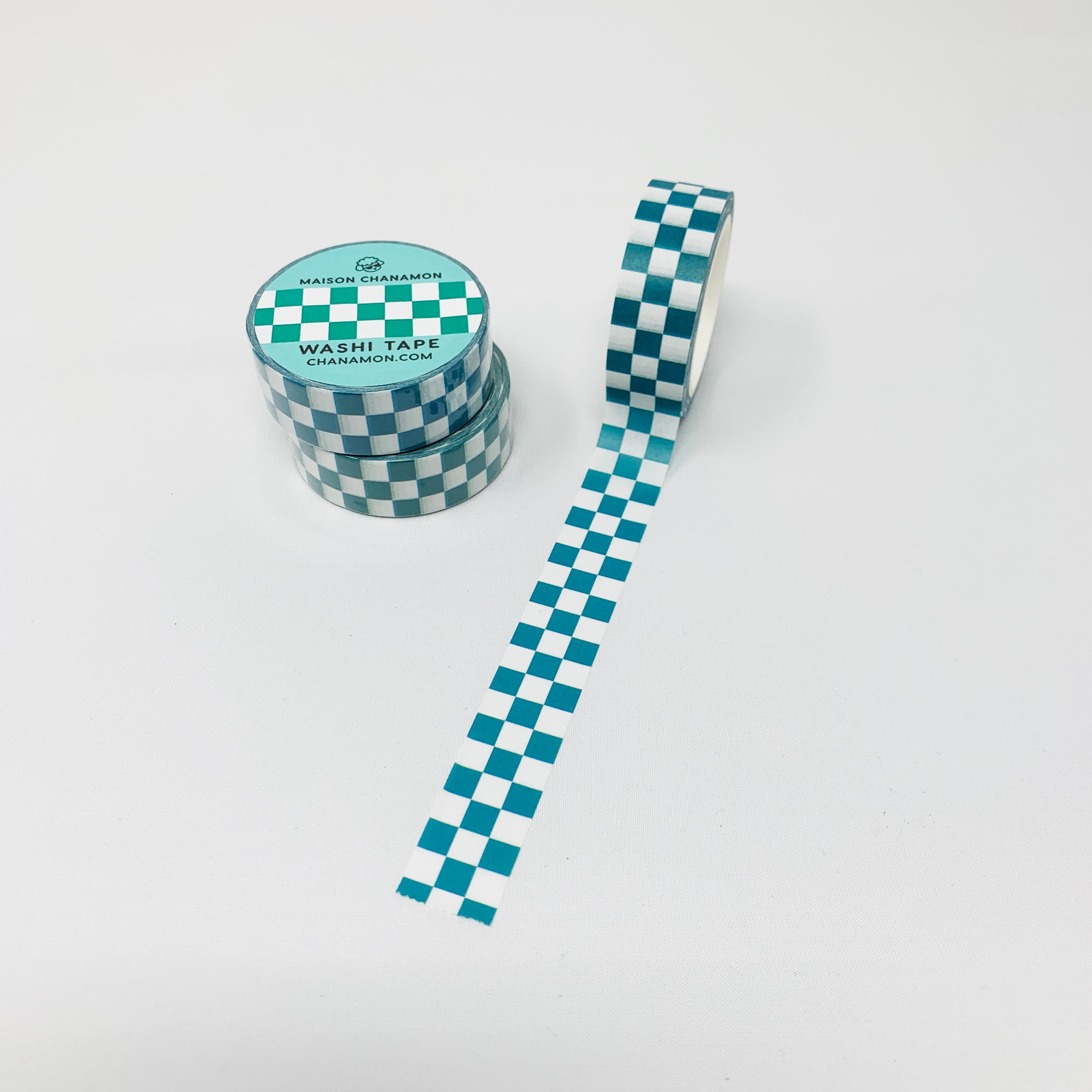 Green Checker Washi Tape