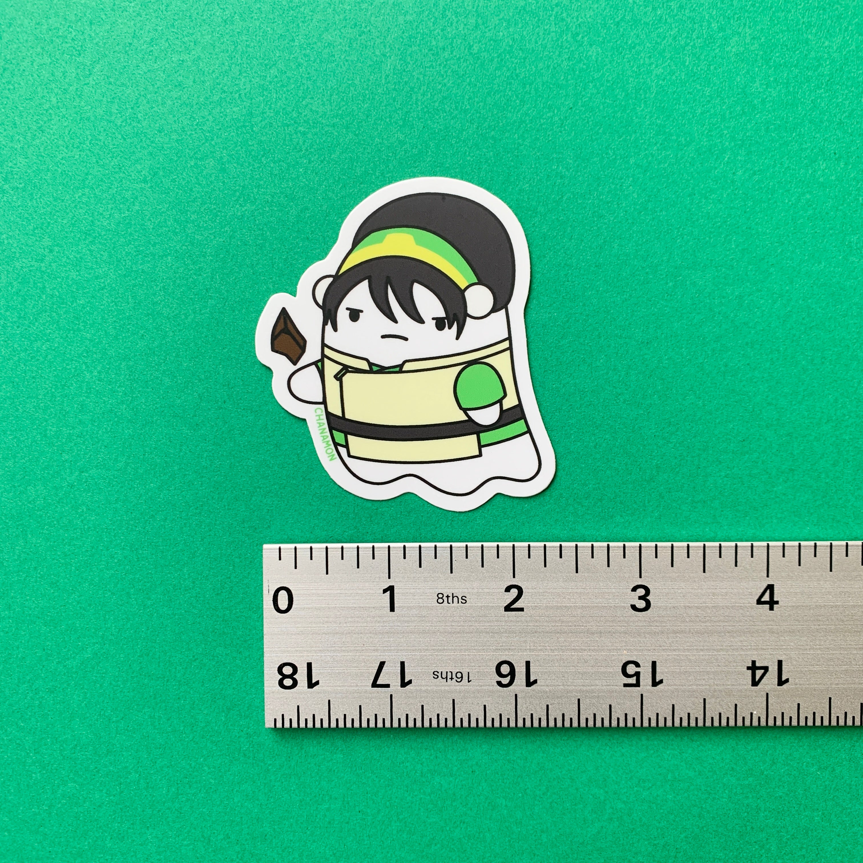 ATLA Earthbender Toph Sticker