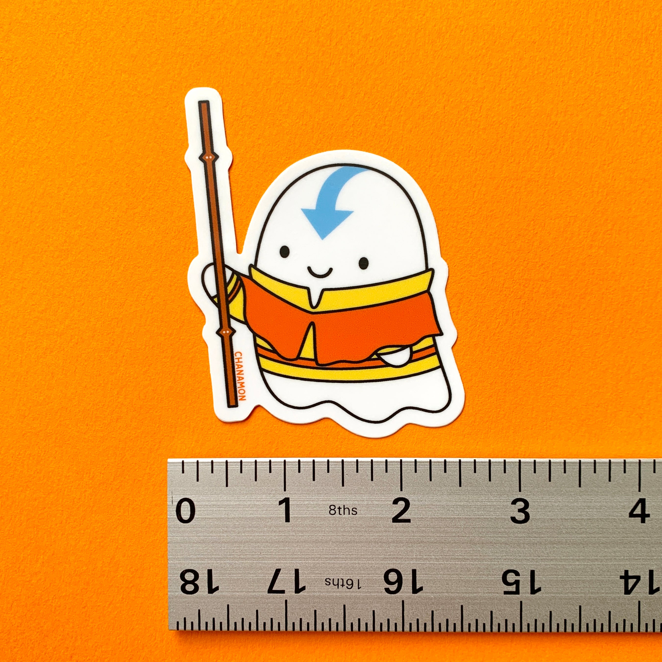 ATLA Airbender Aang Sticker