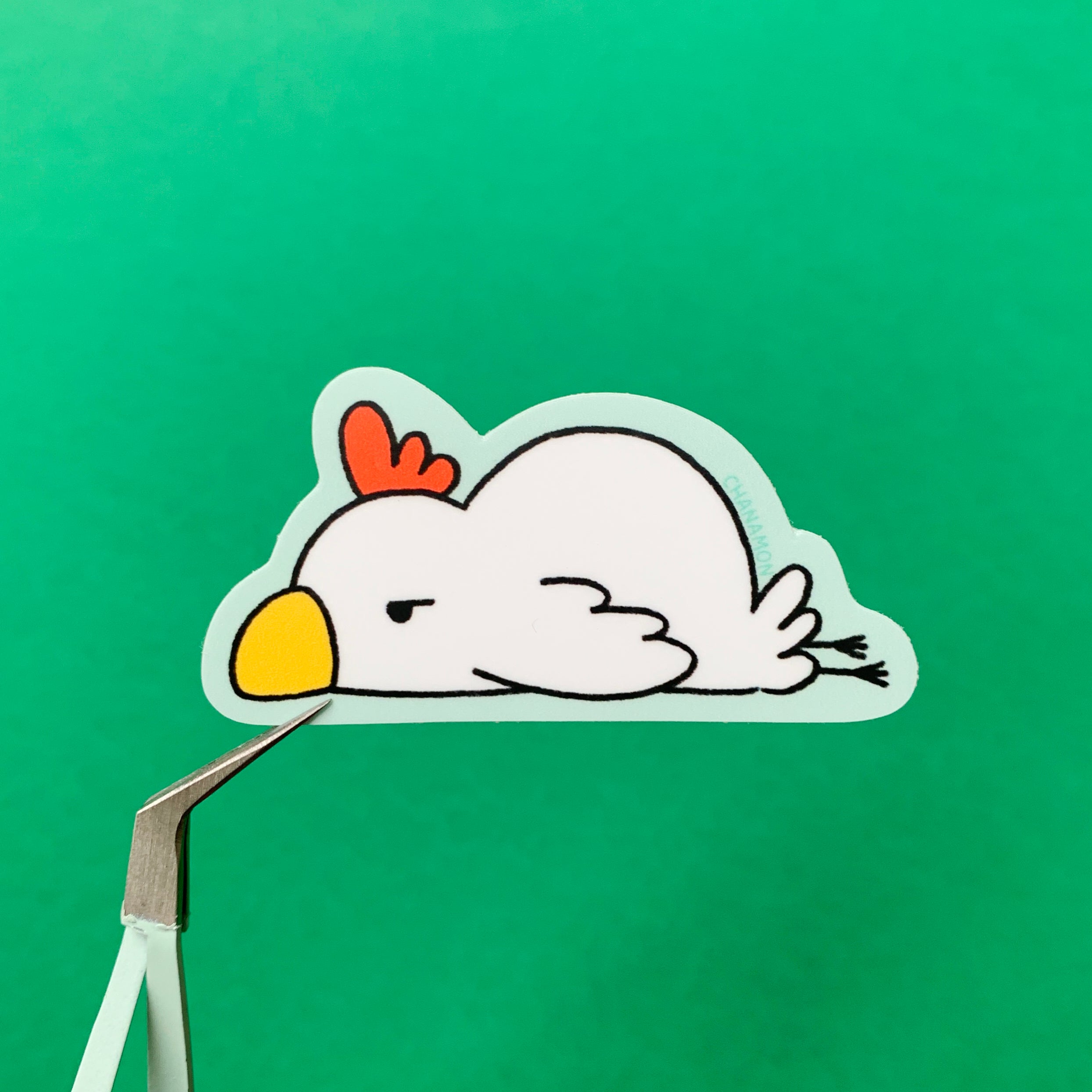 Depressed Chicken Sticker