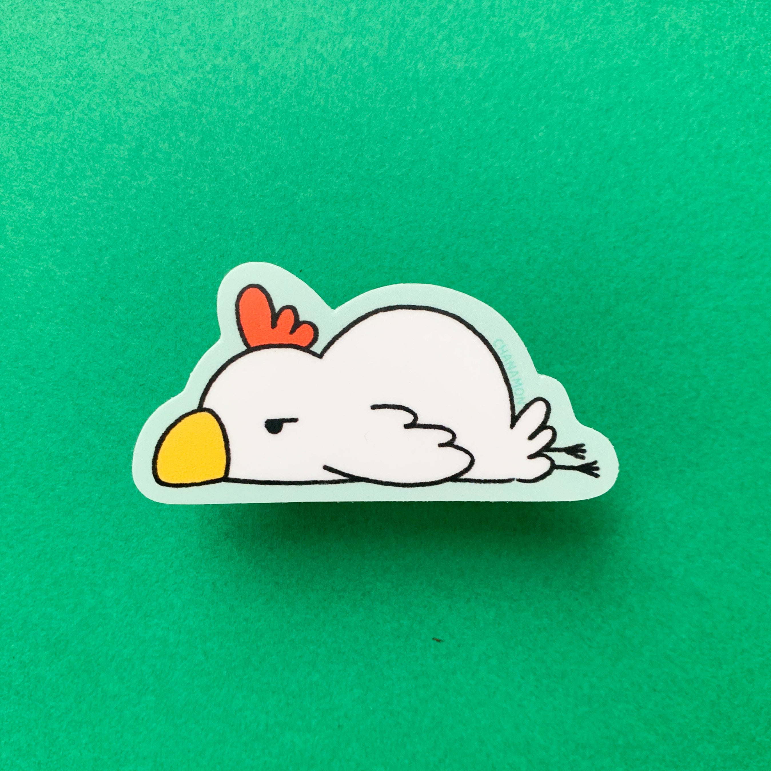 Depressed Chicken Sticker