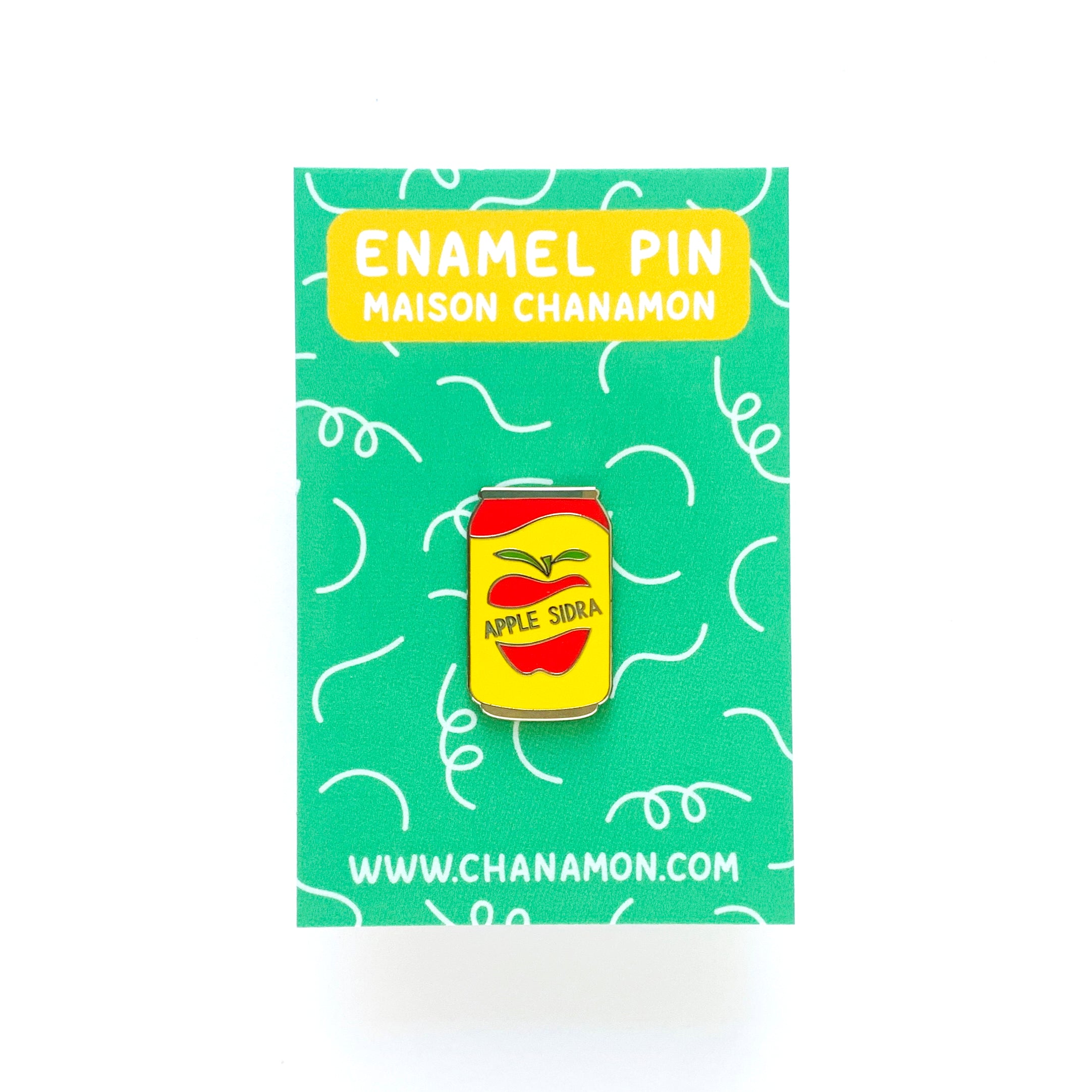 Apple Sidra Enamel Pin