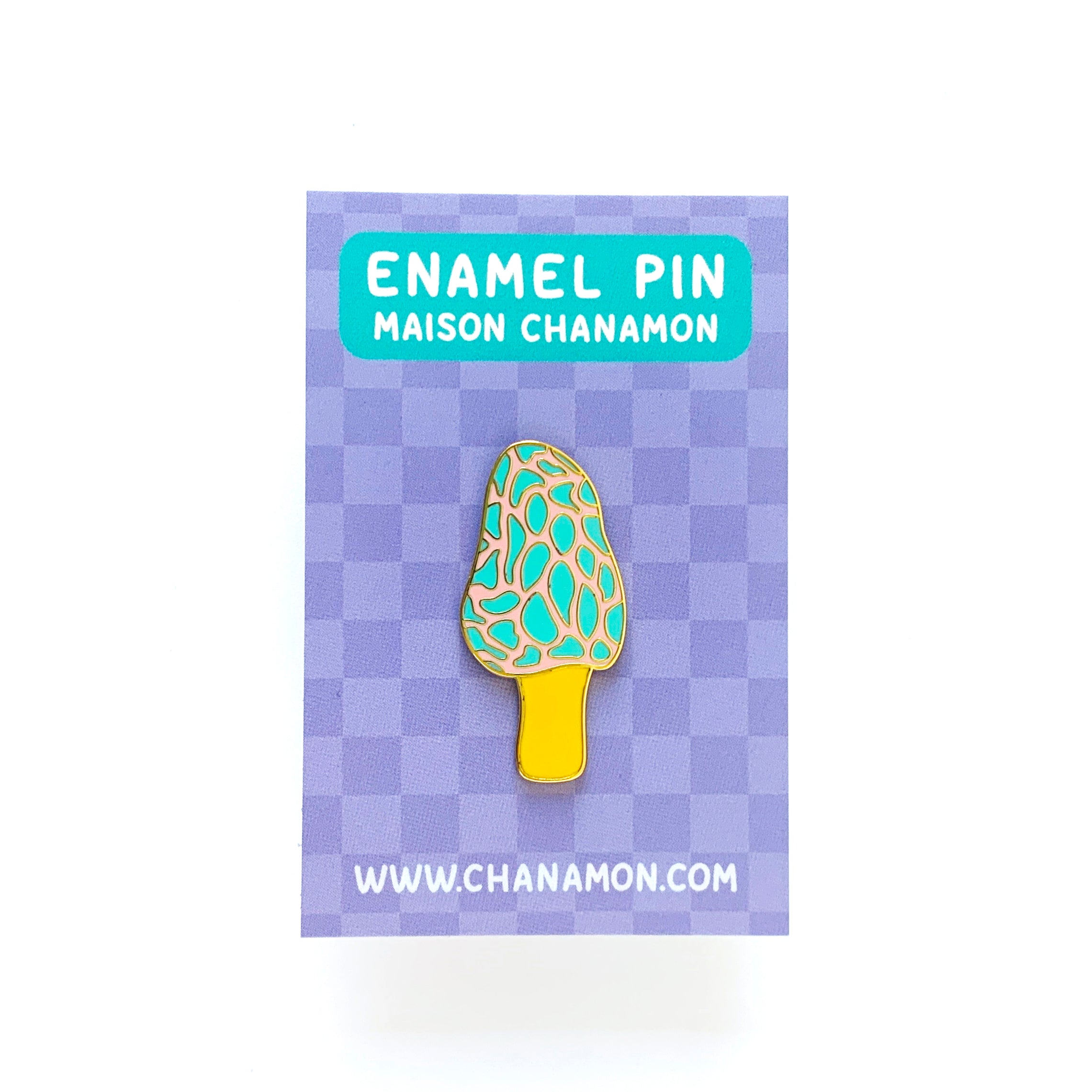 Mushroom Enamel Pin