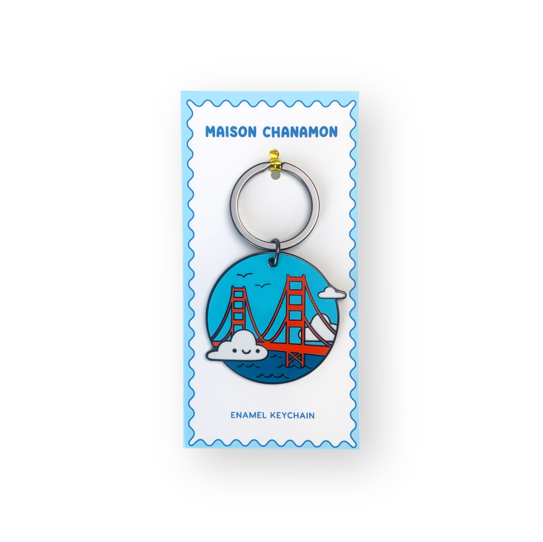 Golden Gate Bridge Keychain