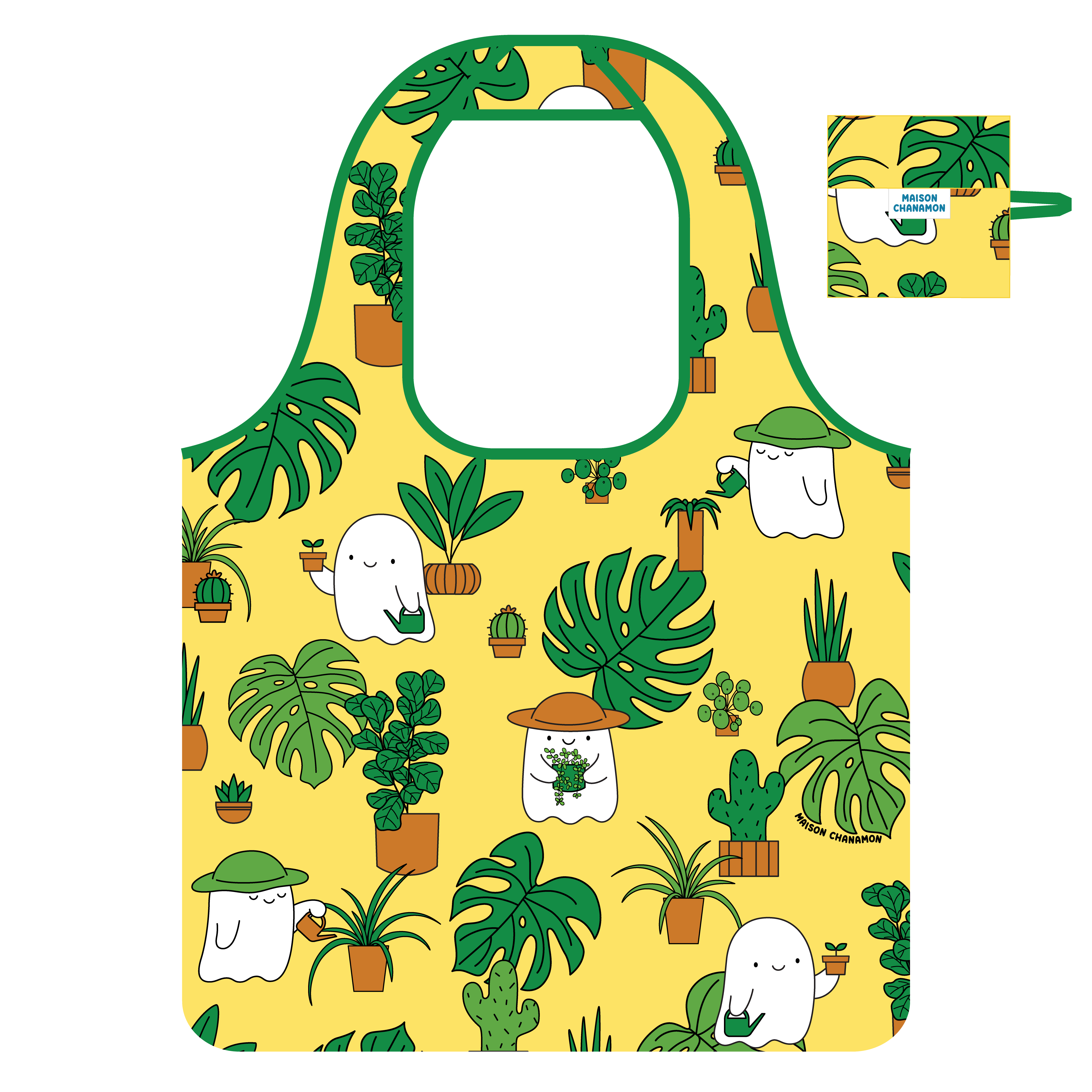 Plant Ghost Tote Bag