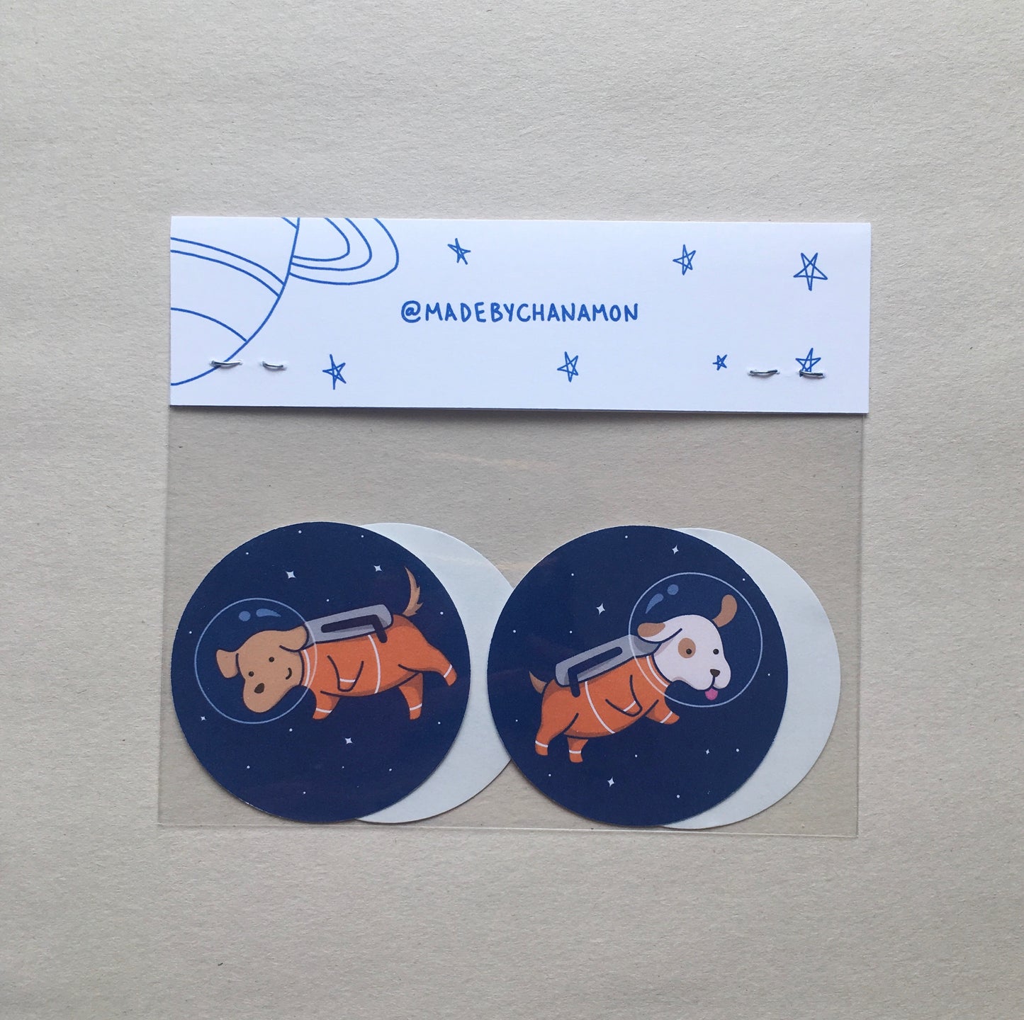 Space Pups Sticker Pack