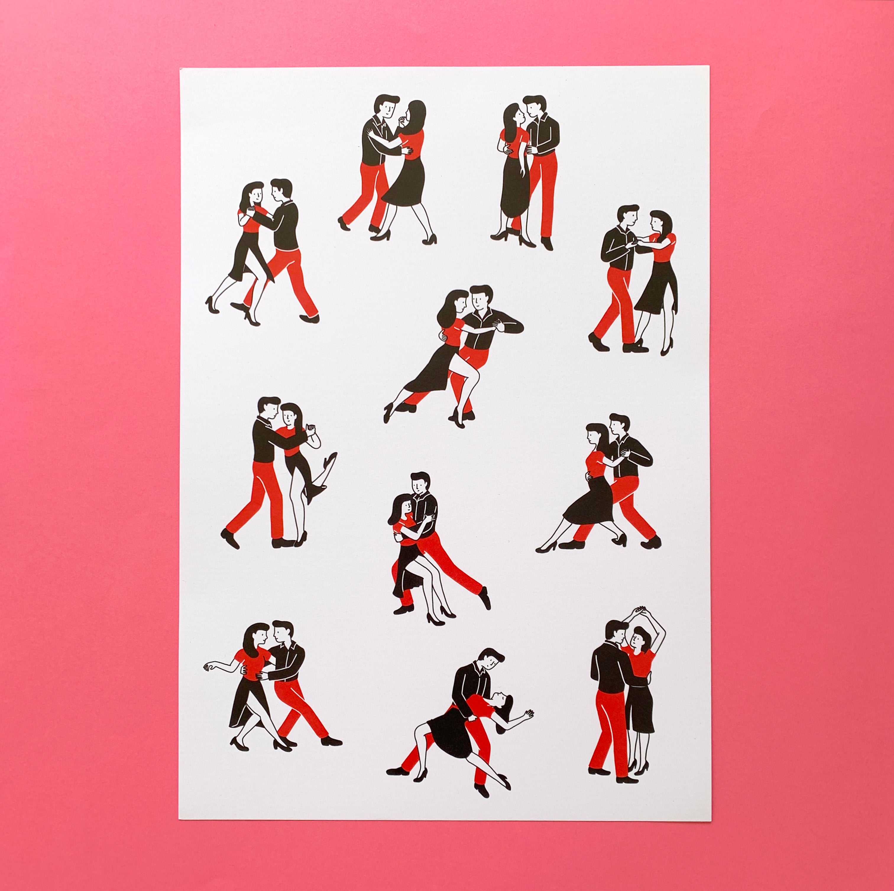 Two to Tango Print