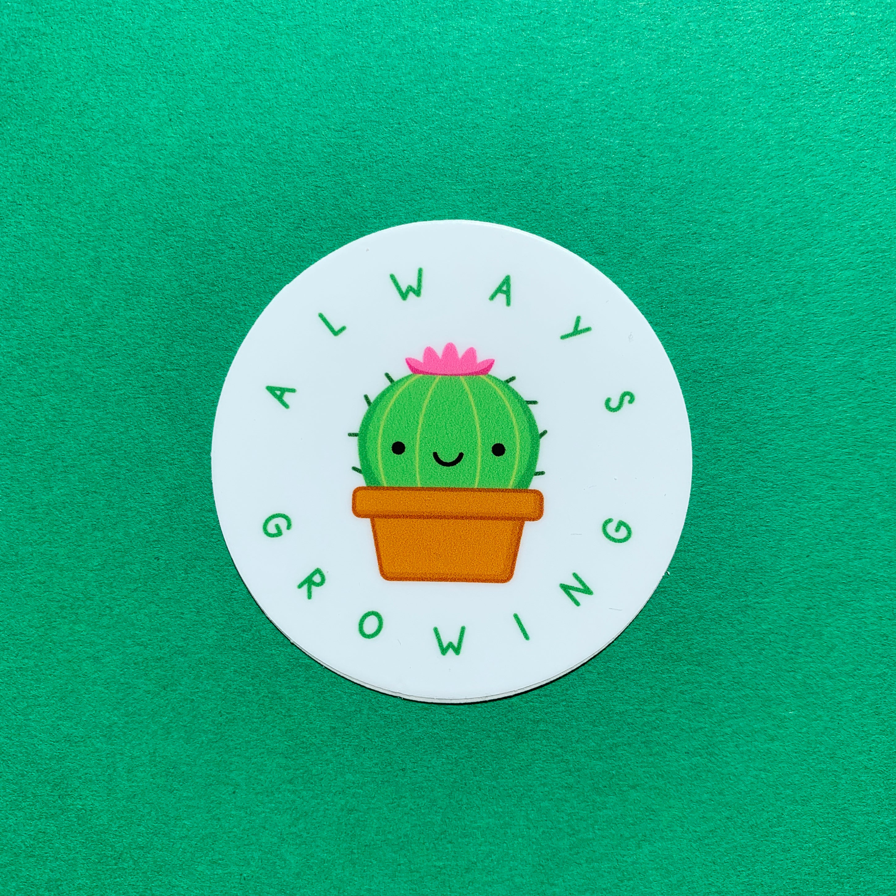 Always Growing Sticker