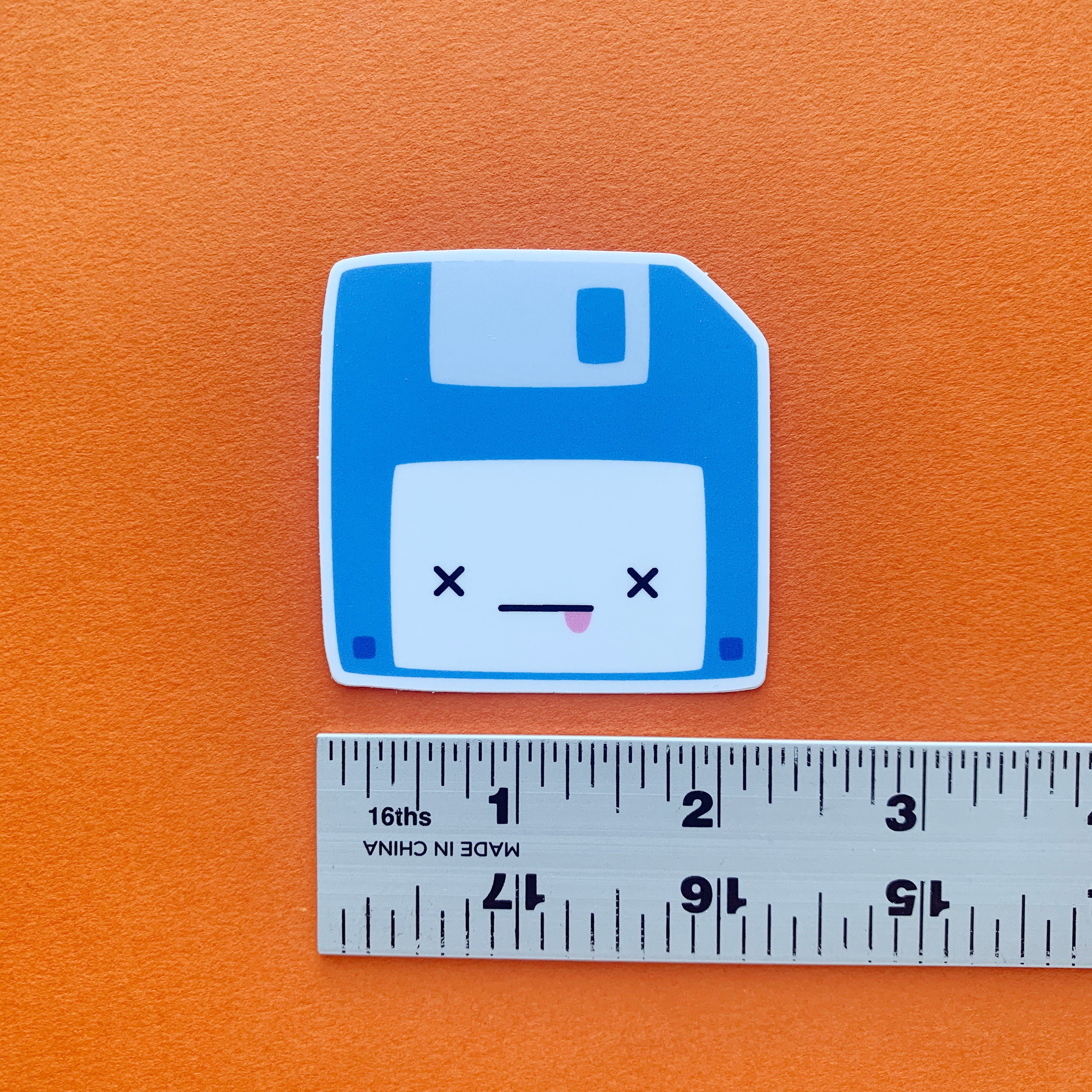 Dead Floppy Disk Sticker