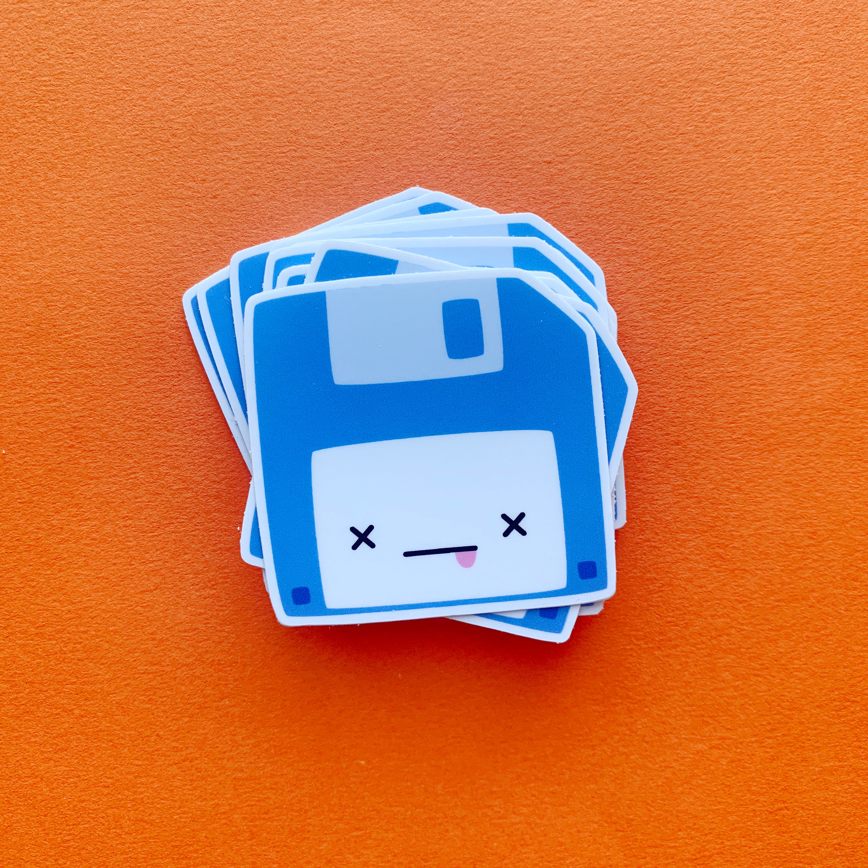 Dead Floppy Disk Sticker