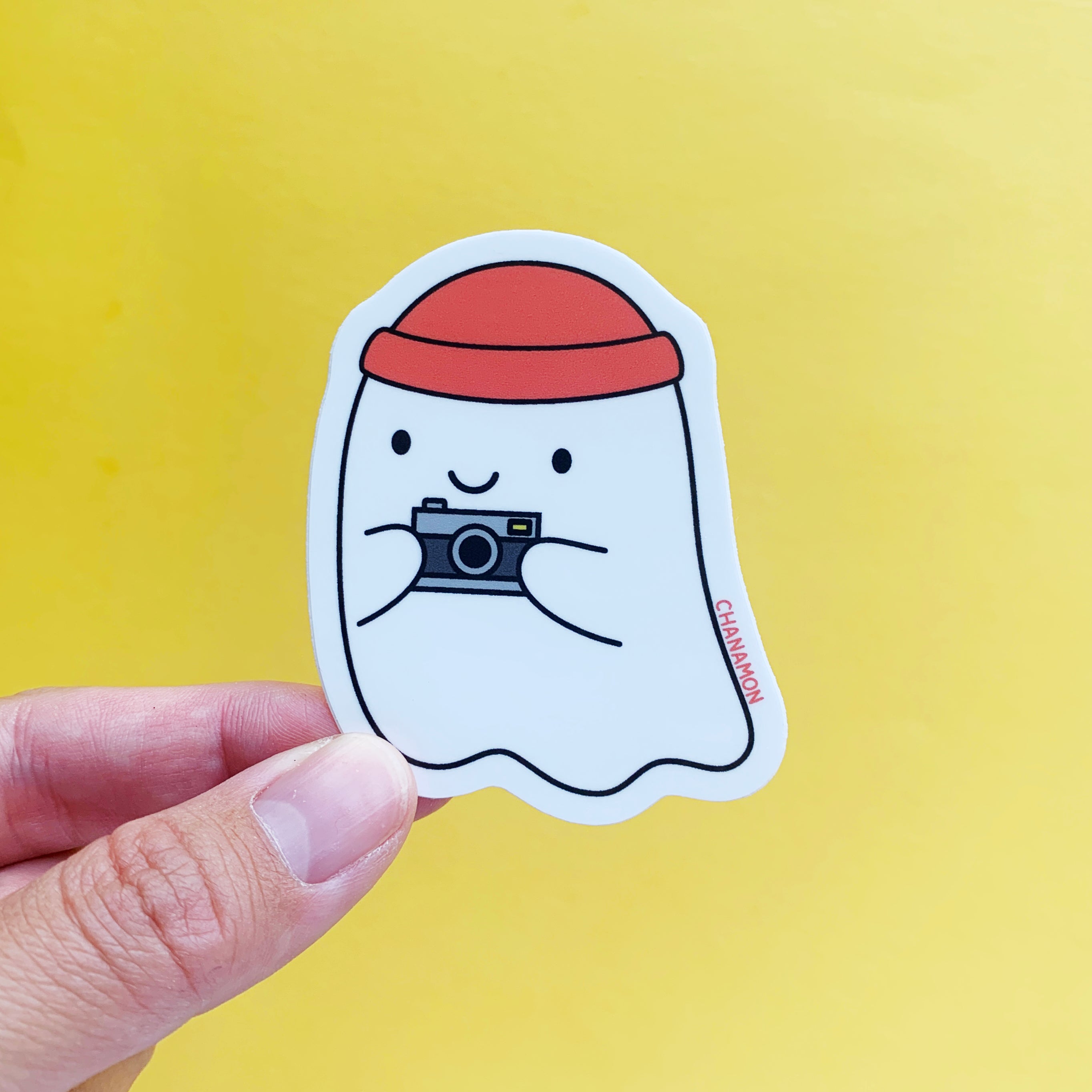 Photographer Ghost Sticker