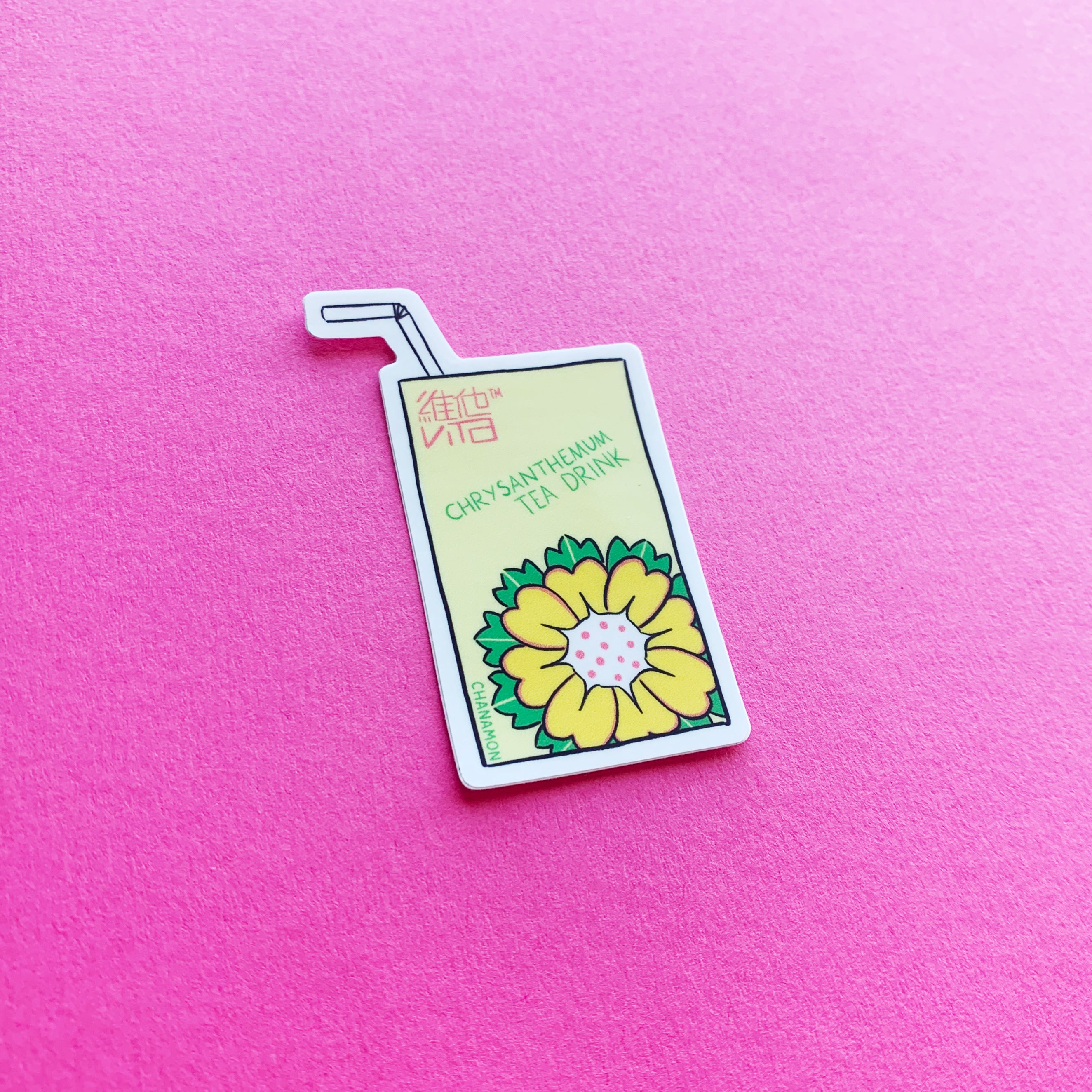 Chrysanthemum Tea Sticker