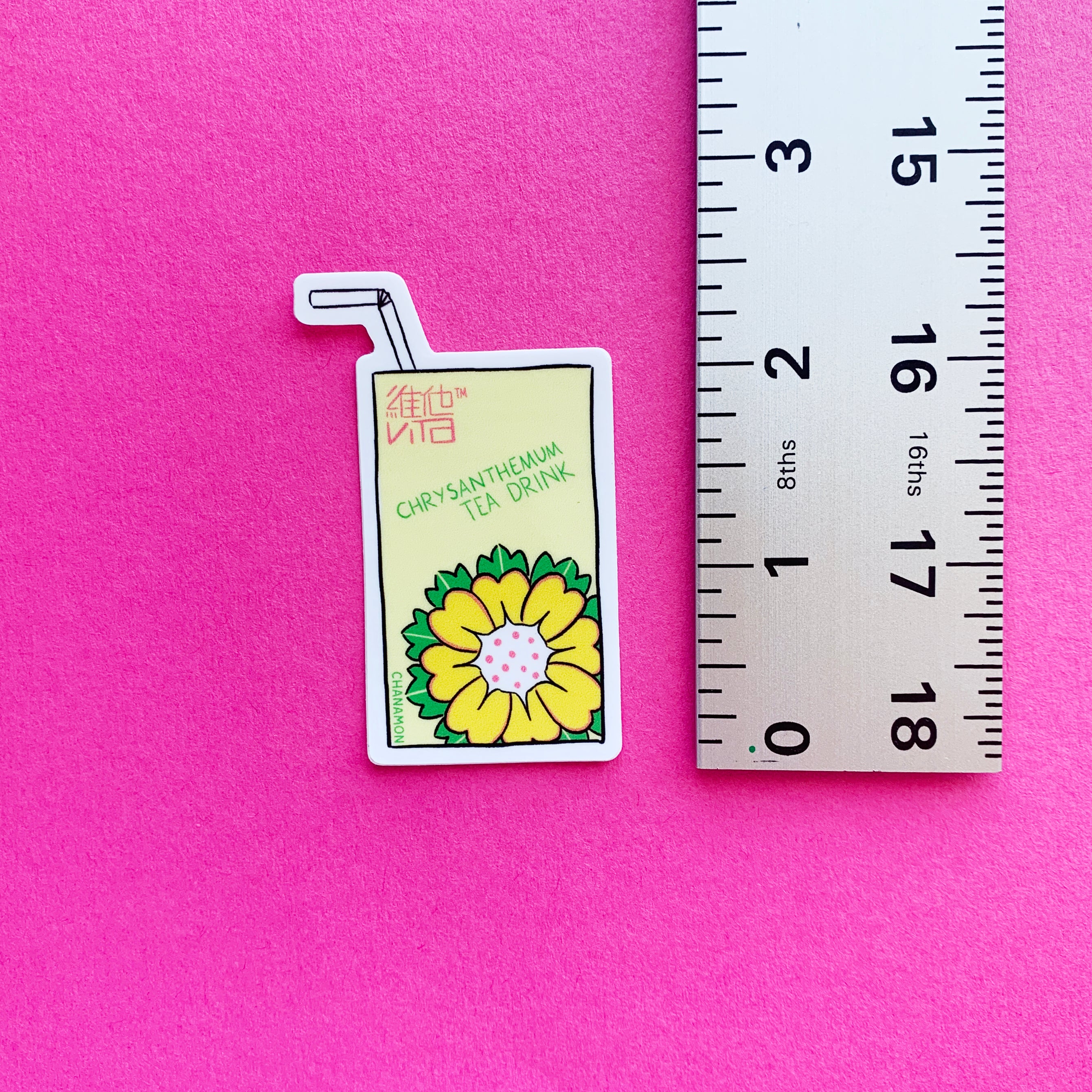 Chrysanthemum Tea Sticker
