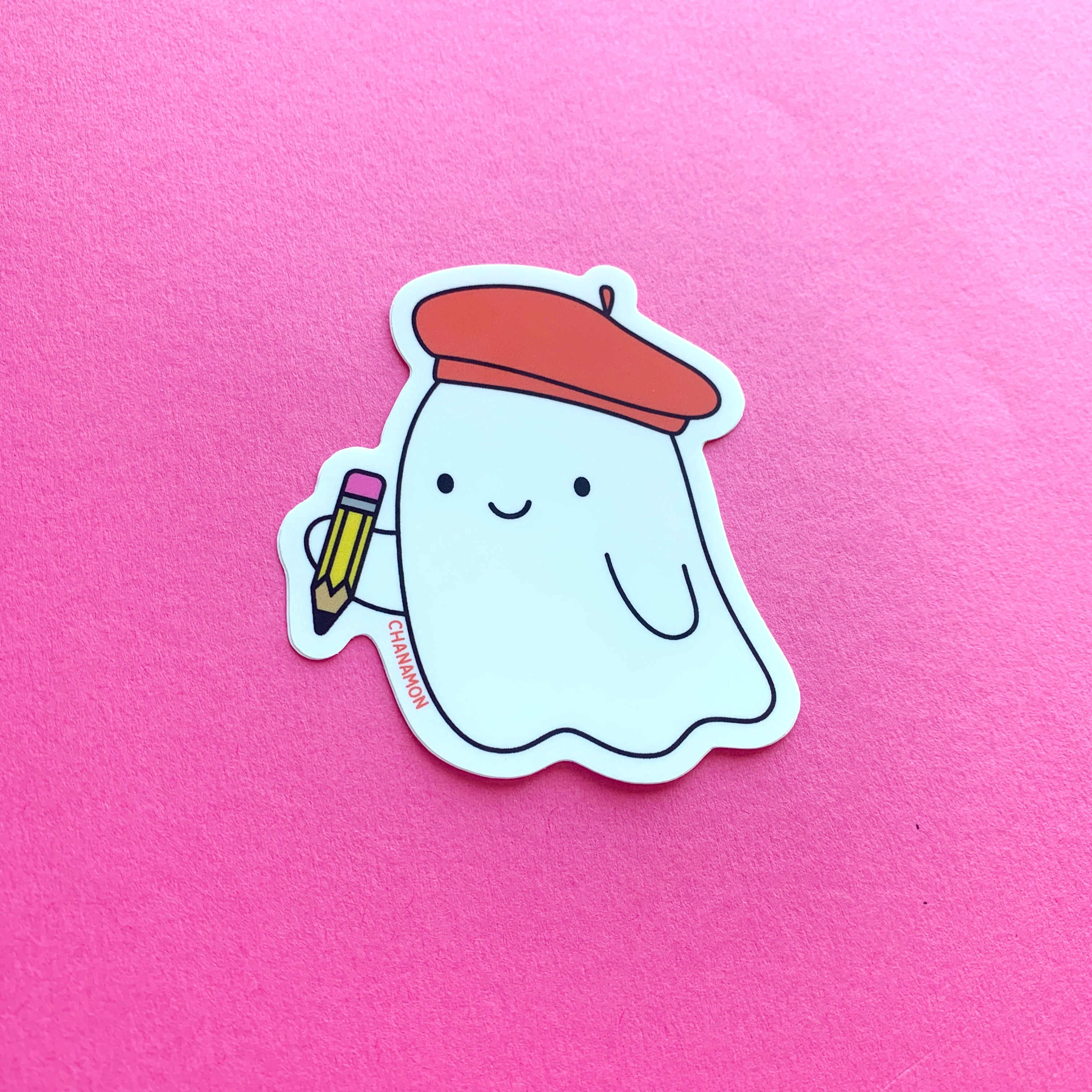 Artist Ghost Sticker