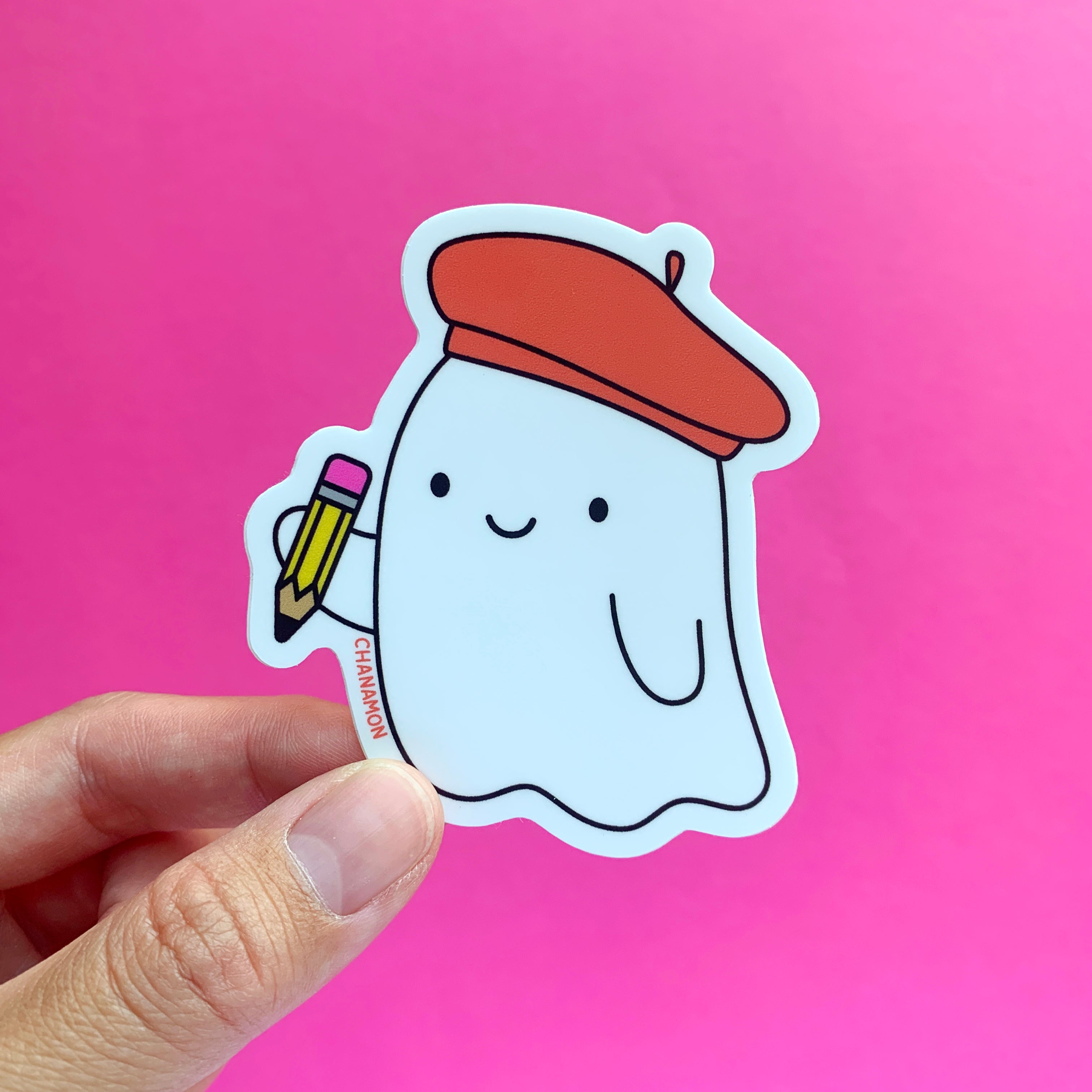 Artist Ghost Sticker