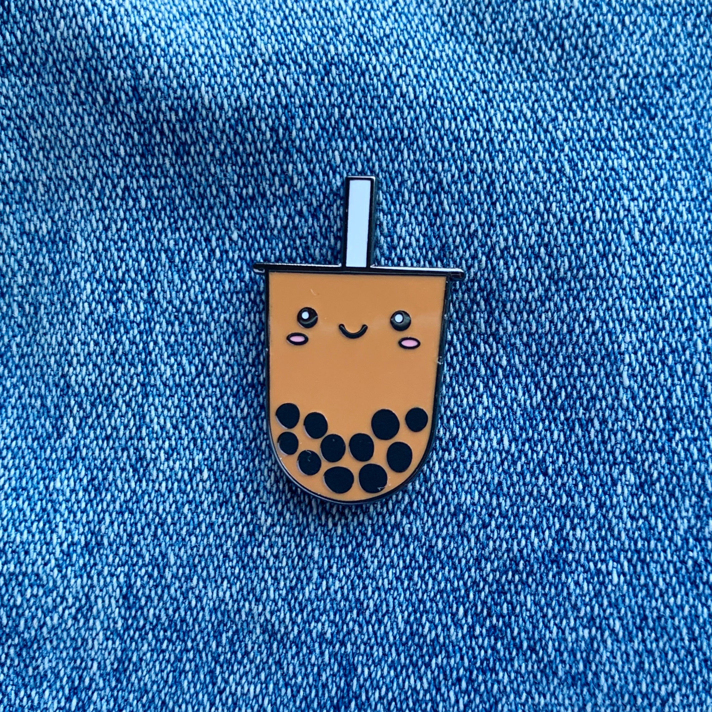 Boba Enamel Pin