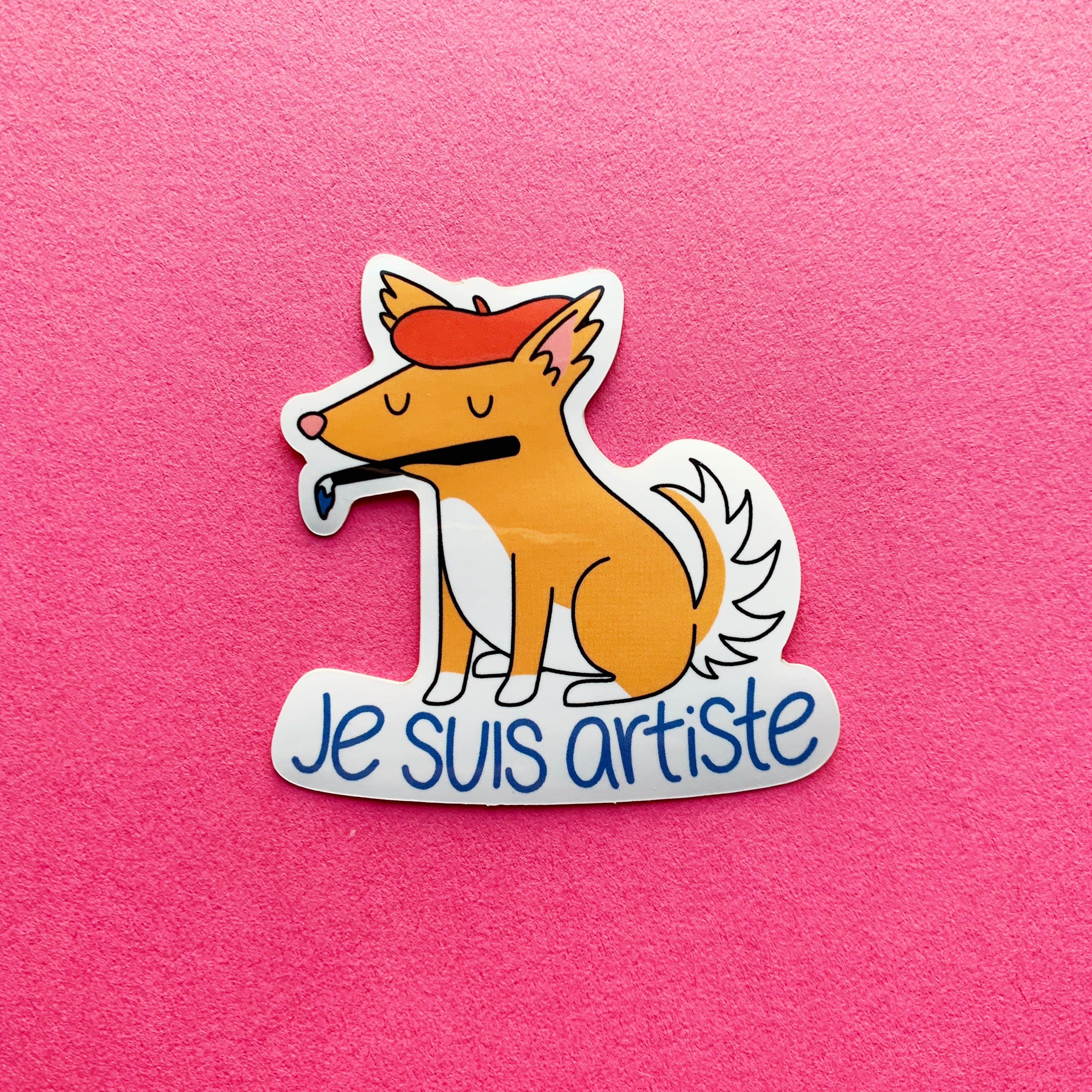 Je Suis Artiste Sticker