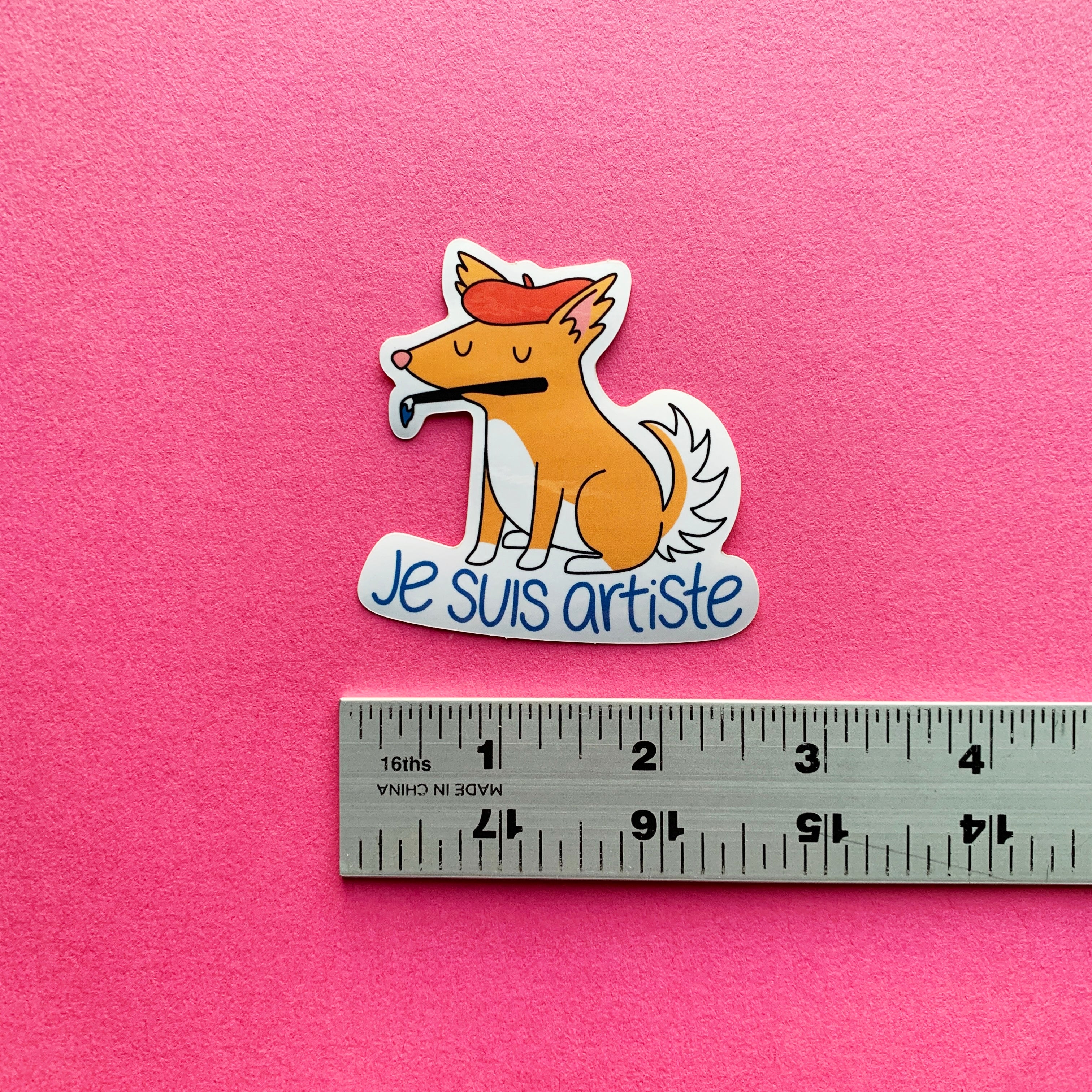 Je Suis Artiste Sticker