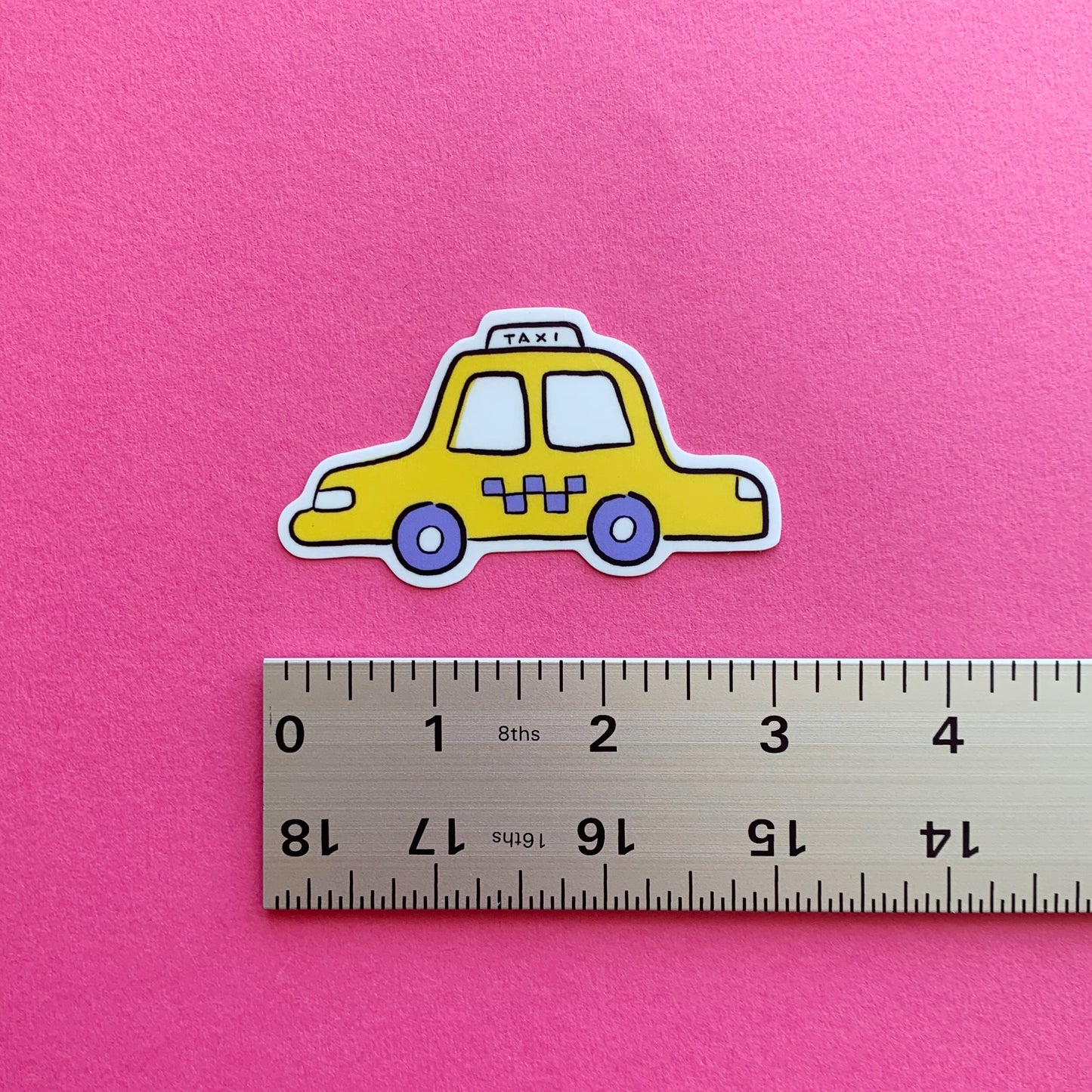 Taxi Sticker