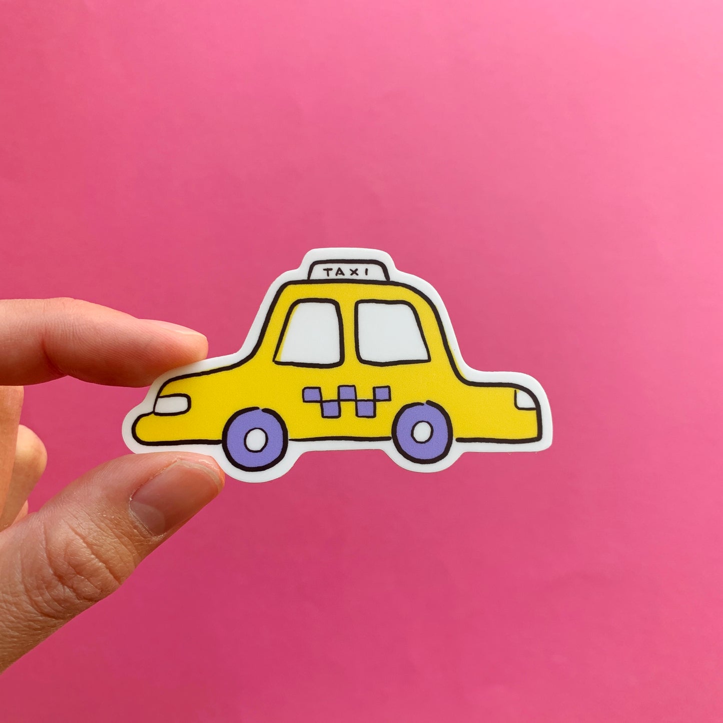 Taxi Sticker