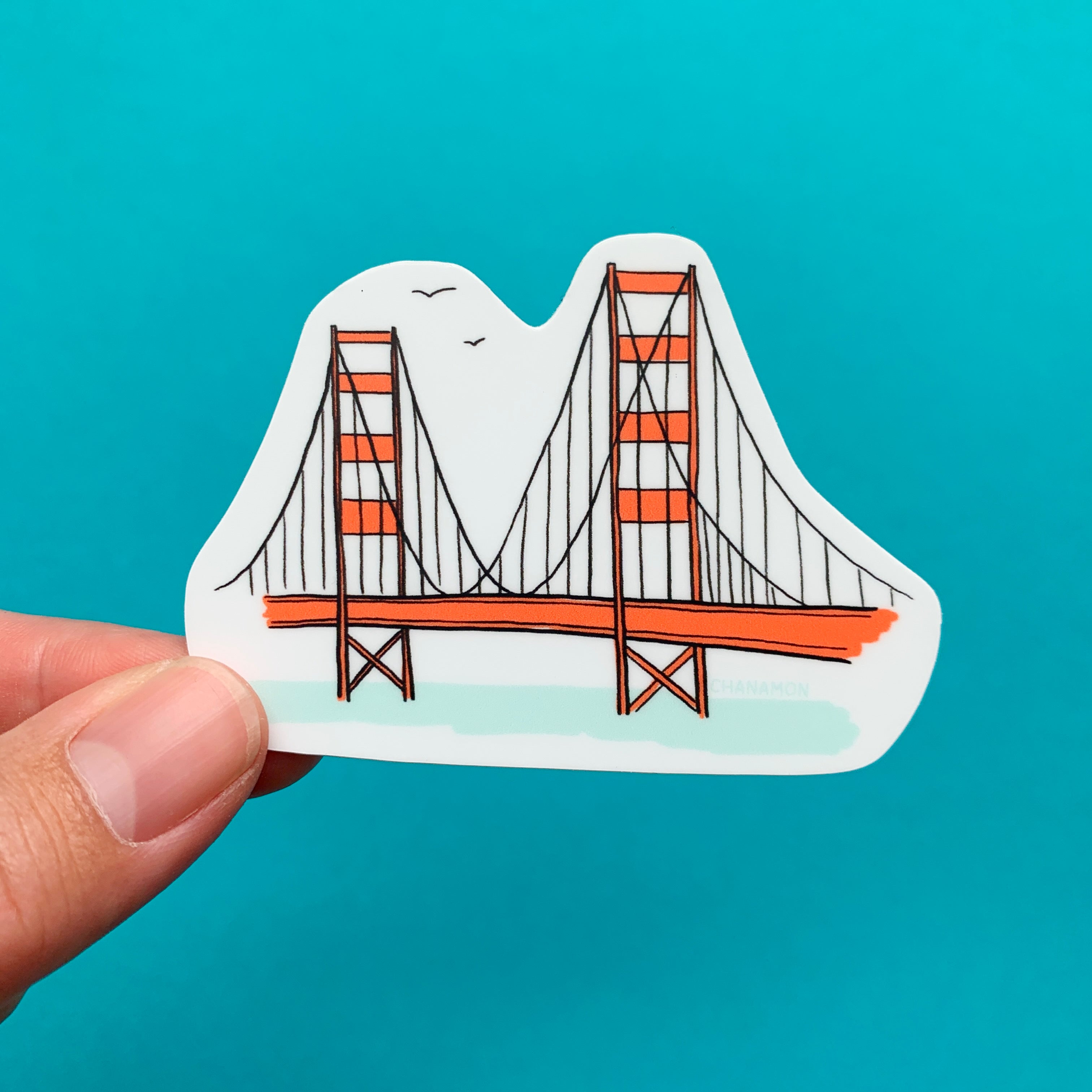 Golden Gate Bridge San Francisco Sticker