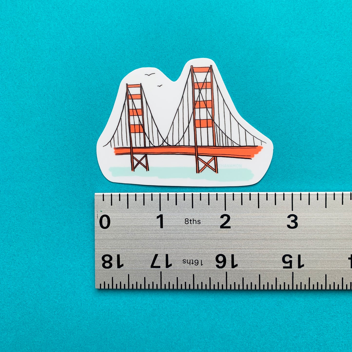 Golden Gate Bridge San Francisco Sticker