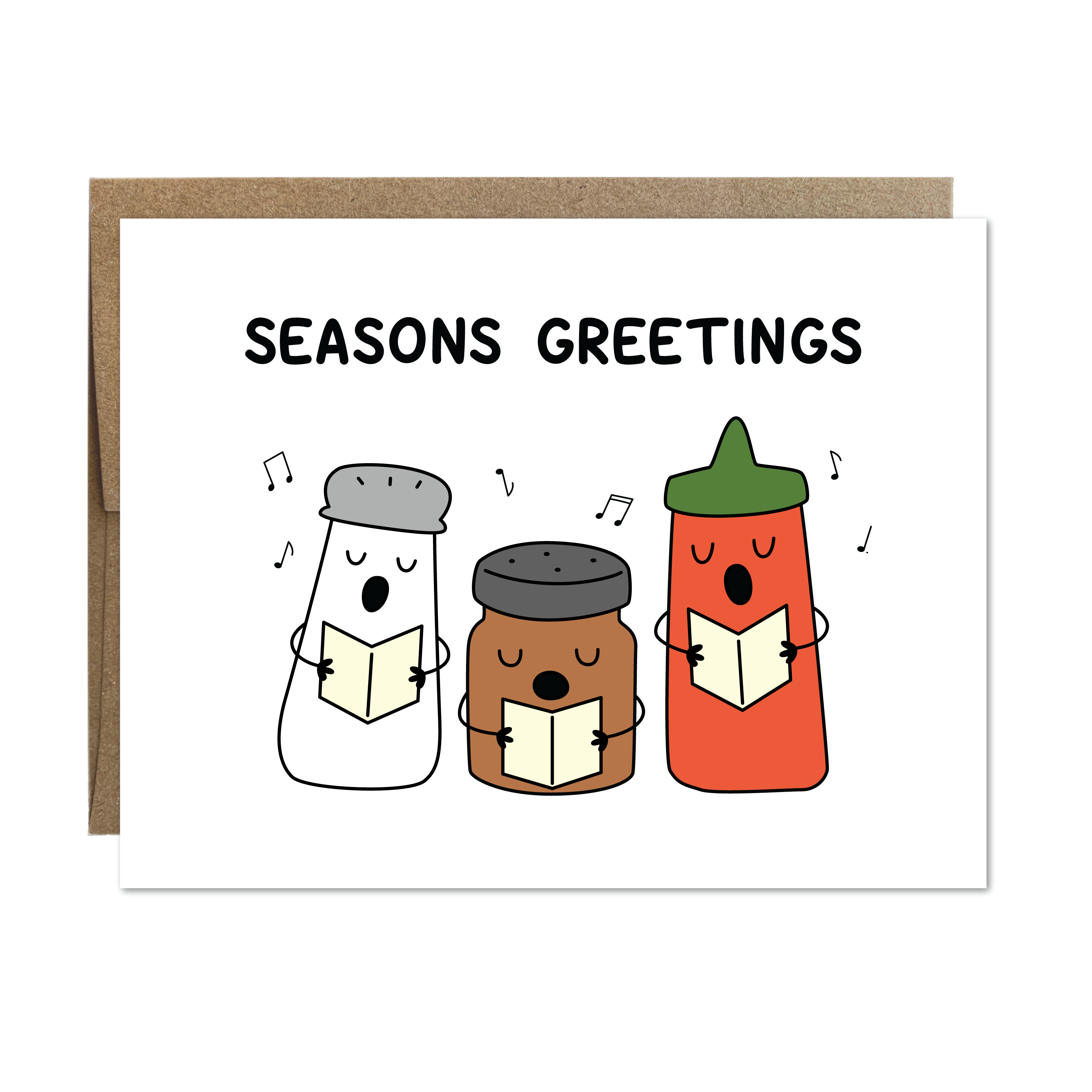 Seasons Greetings Holiday Card
