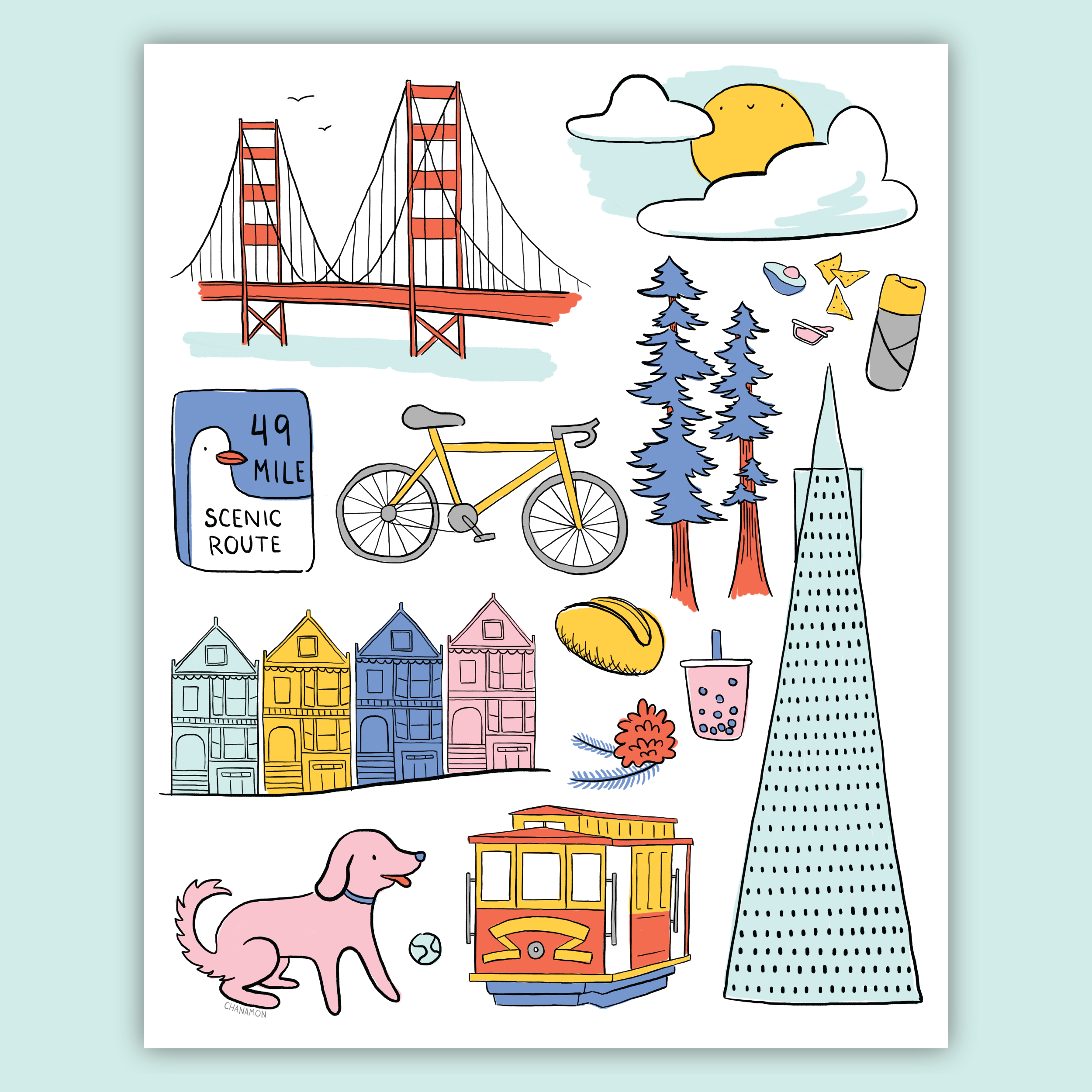 San Francisco City Print