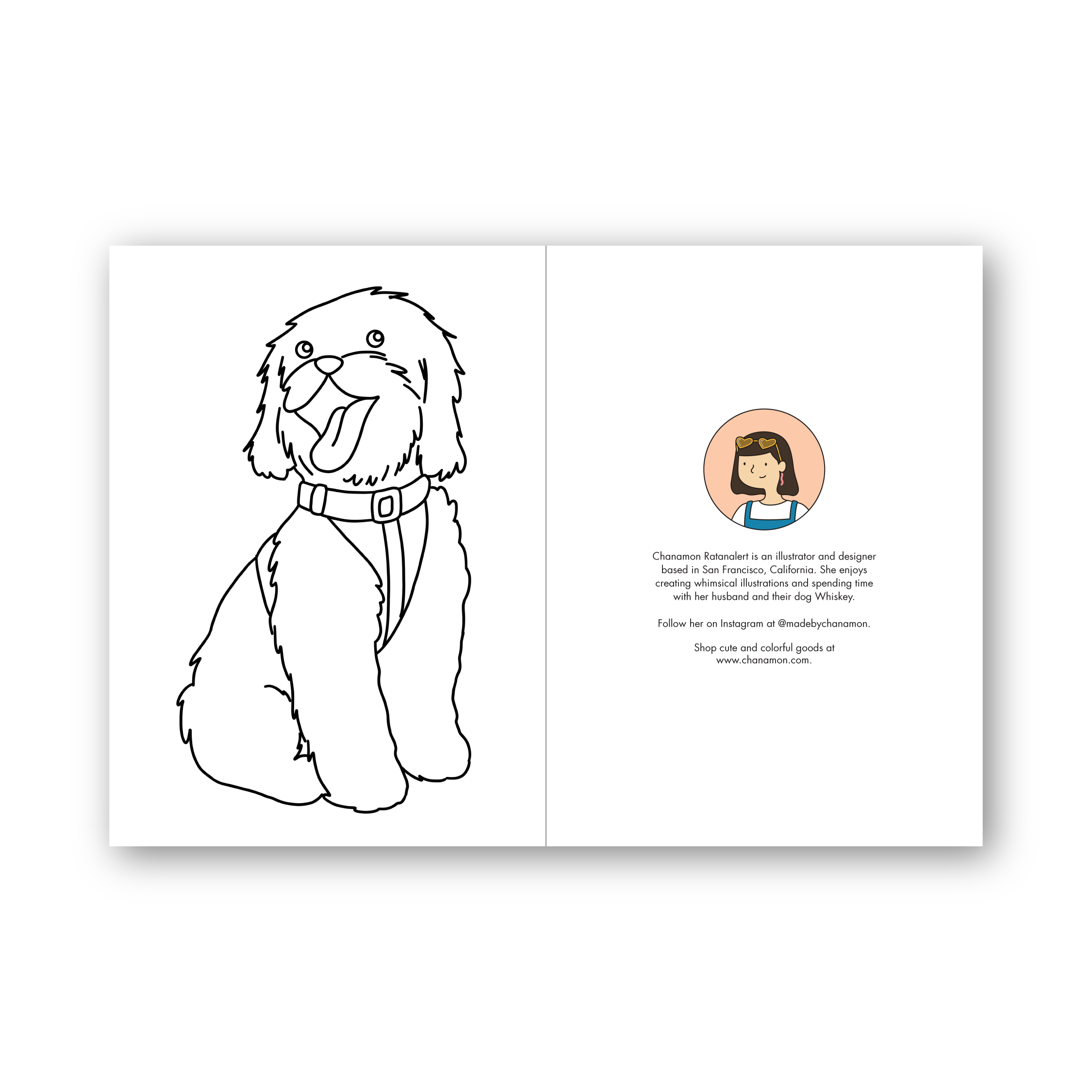 Dog Coloring Book