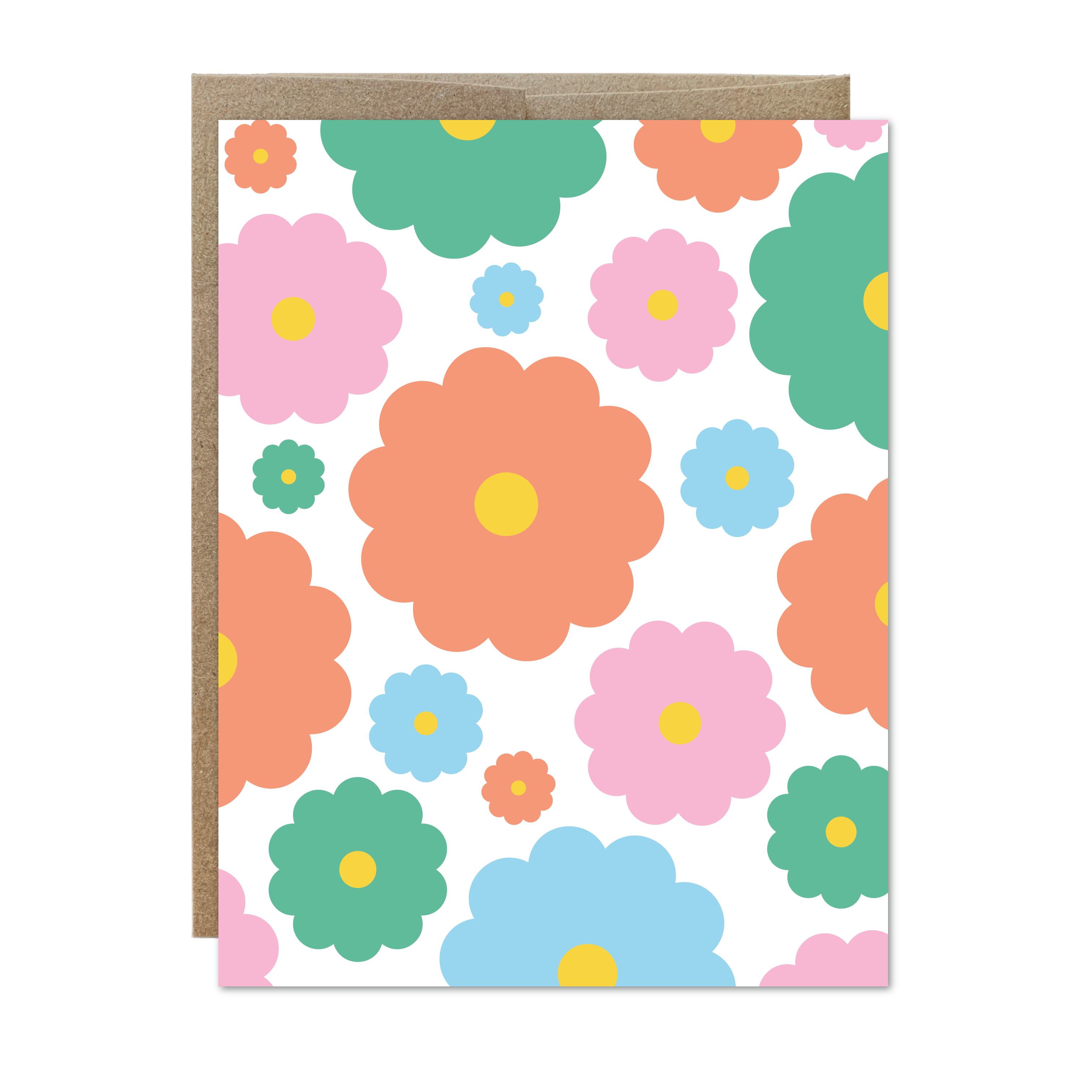 Flowers Pattern Card