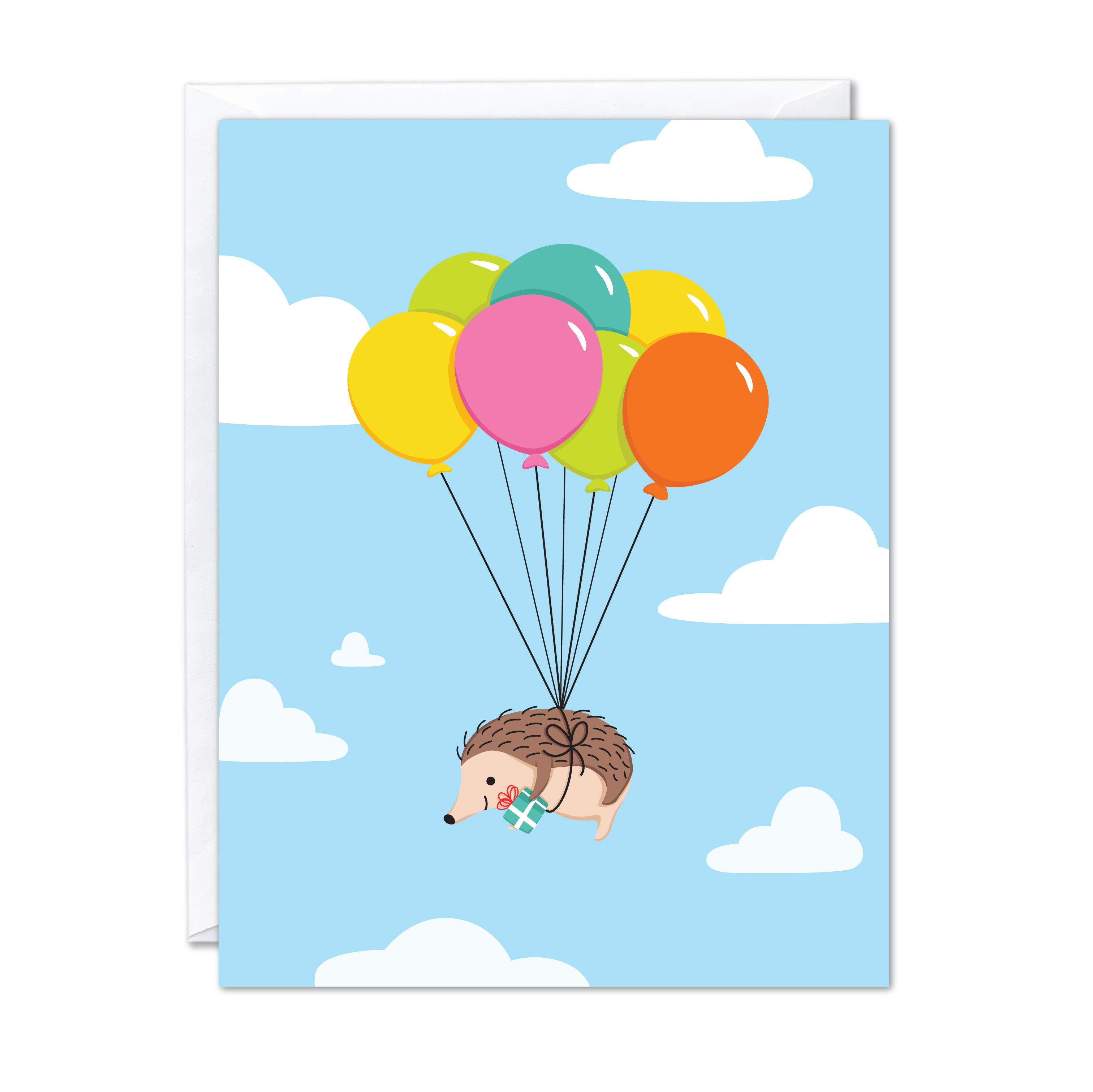 Hedgehog Birthday Card