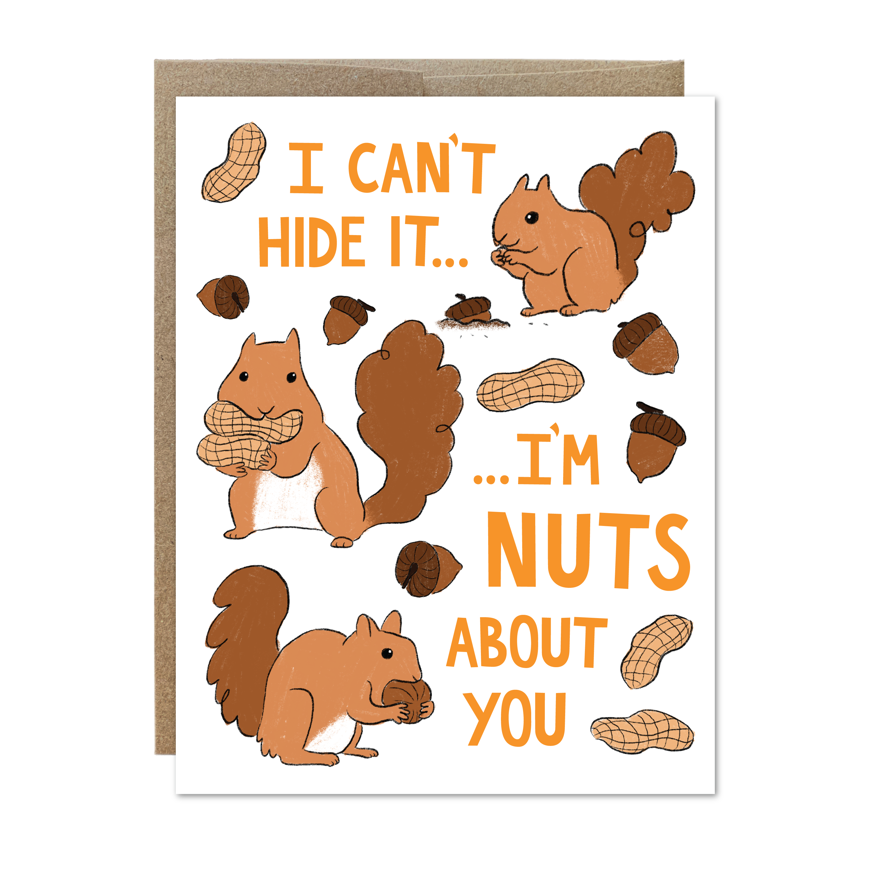 Nuts About You Card