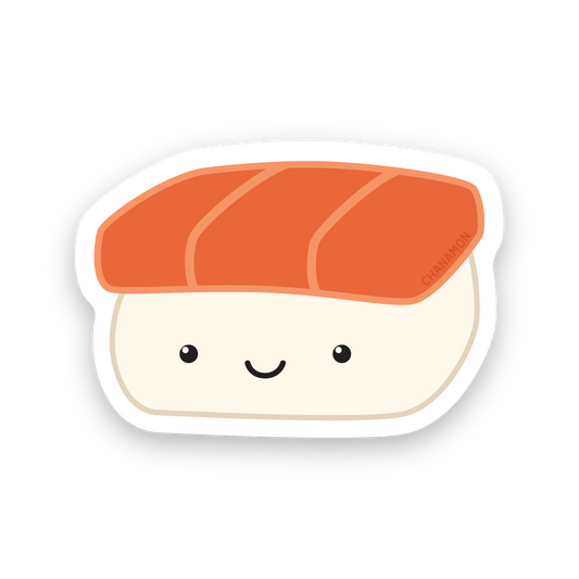 Salmon Nigiri Sushi Time Sticker