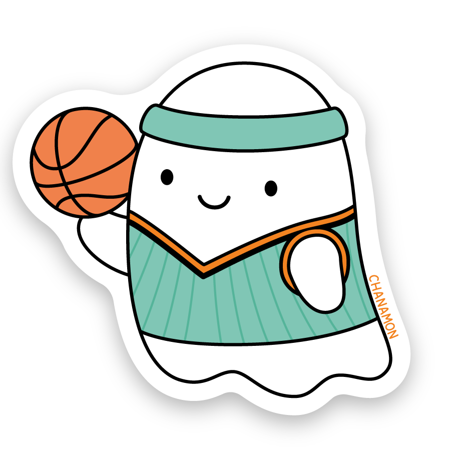Brooklyn Liberty Basketball Ghost Sticker