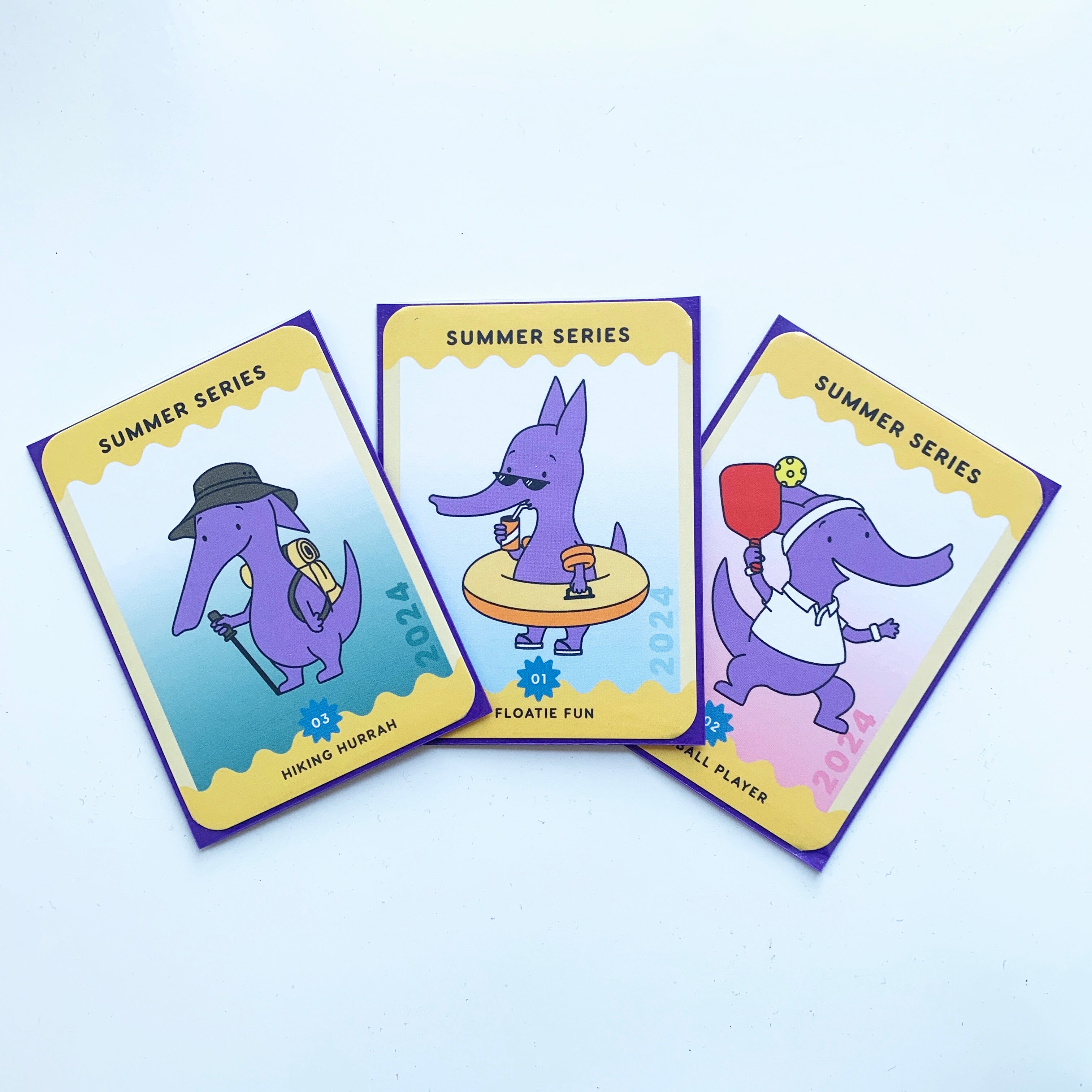 Summer Series Aardvark Pins