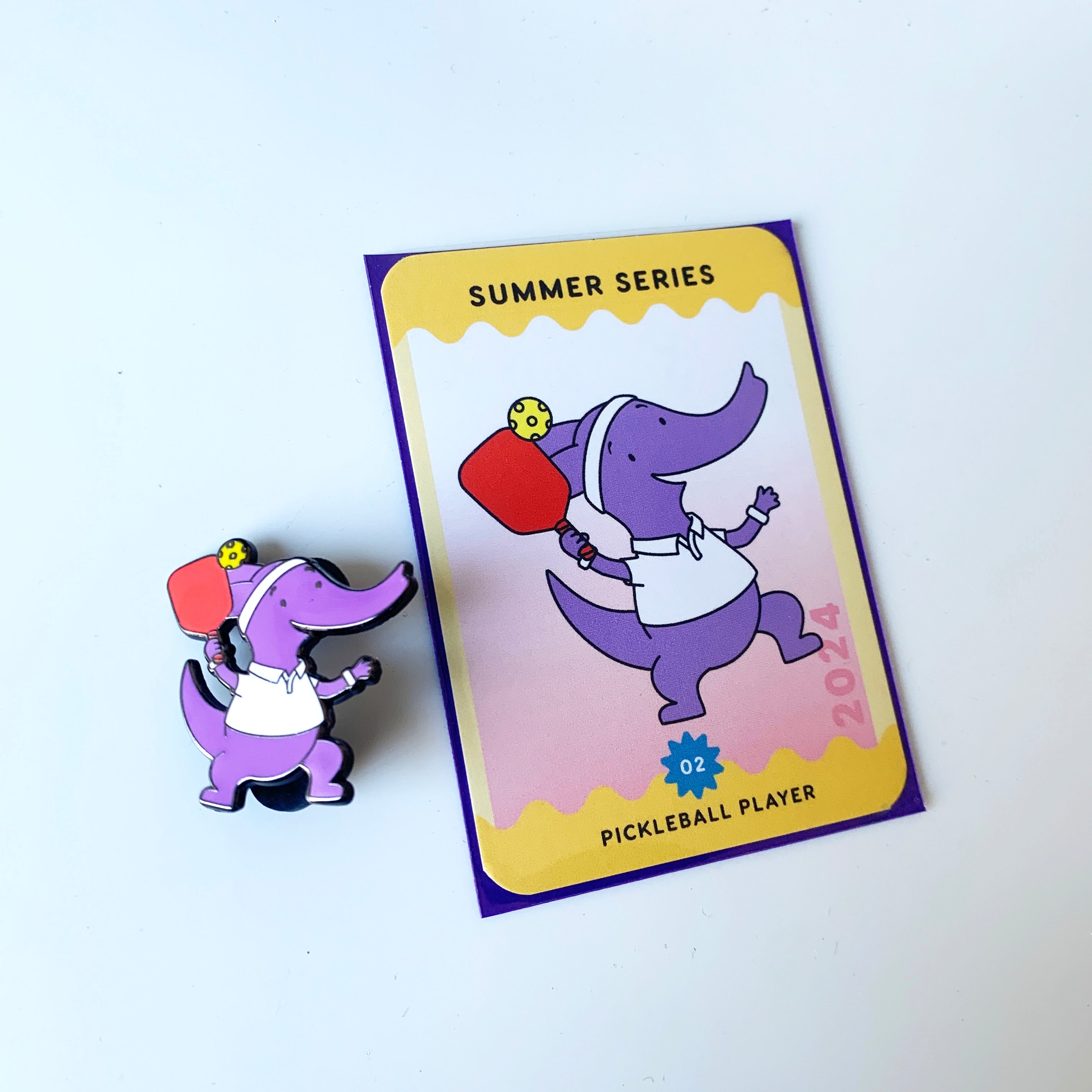 Summer Series Aardvark Pins