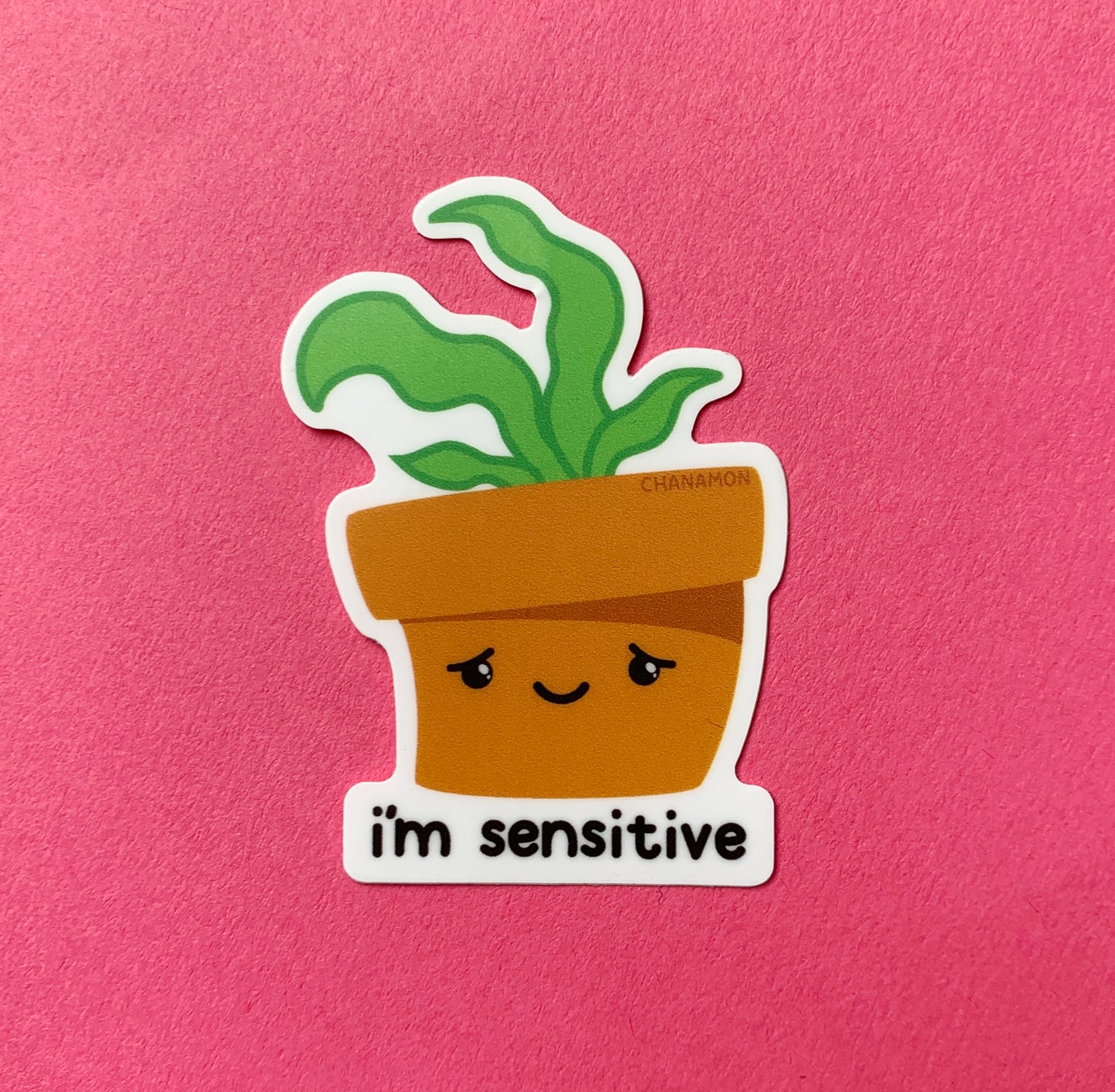 Sensitive Plant Sticker